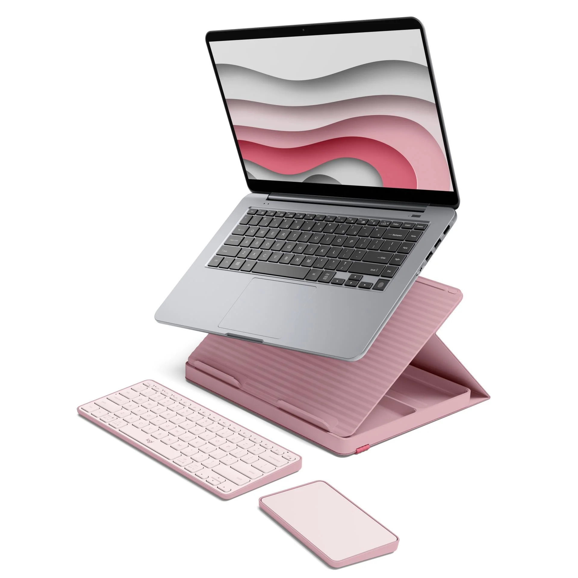 Logitech Casa Pop-Up Desk (Bohemian Blush) - Image 11