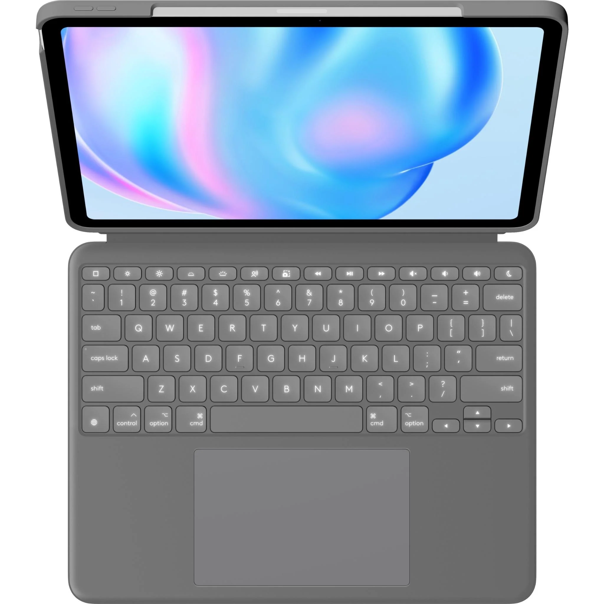 Logitech Combo Touch Keyboard Case for iPad Air 13" M2 (Oxford Grey) - Image 2
