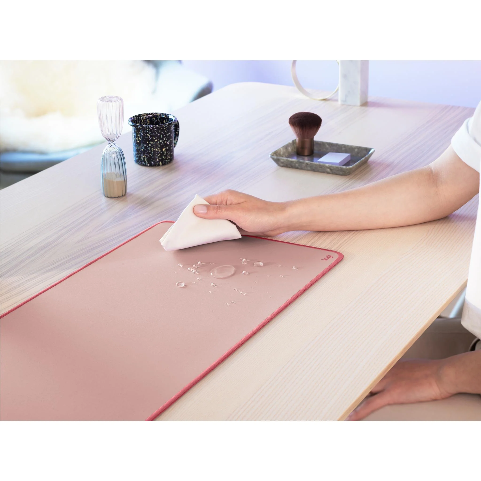 Logitech Desk Mat (Dark Rose) - Image 5