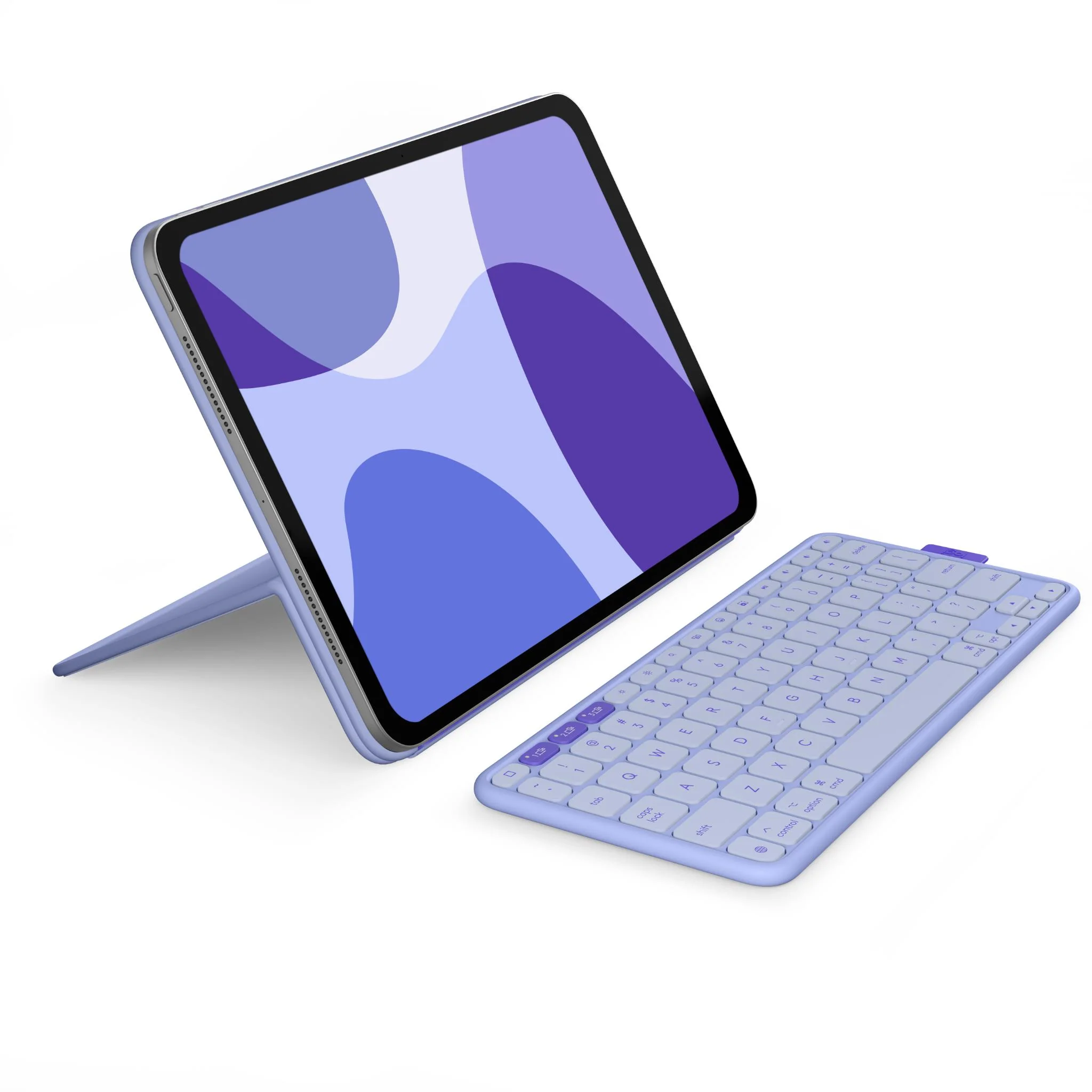 Logitech Flip Folio for iPad Pro 11-inch (M4) & iPad Air 11-inch (M2 M3) & iPad Air (5th gen) [Lilac] - Image 4