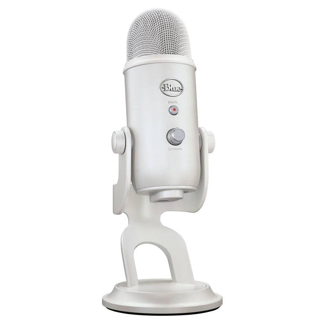 Logitech G Blue Yeti USB Streaming Microphone (Off White)