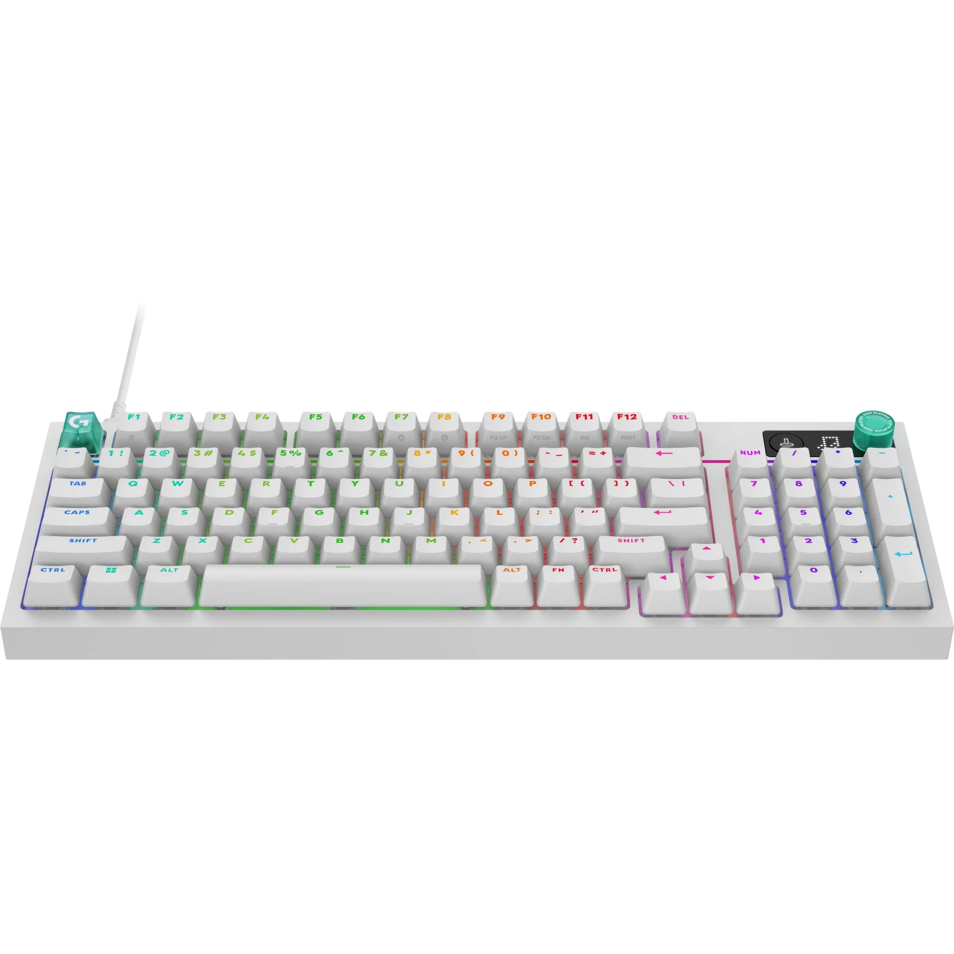 Logitech G G316 X 98 Gaming Keyboard (White) - Image 15