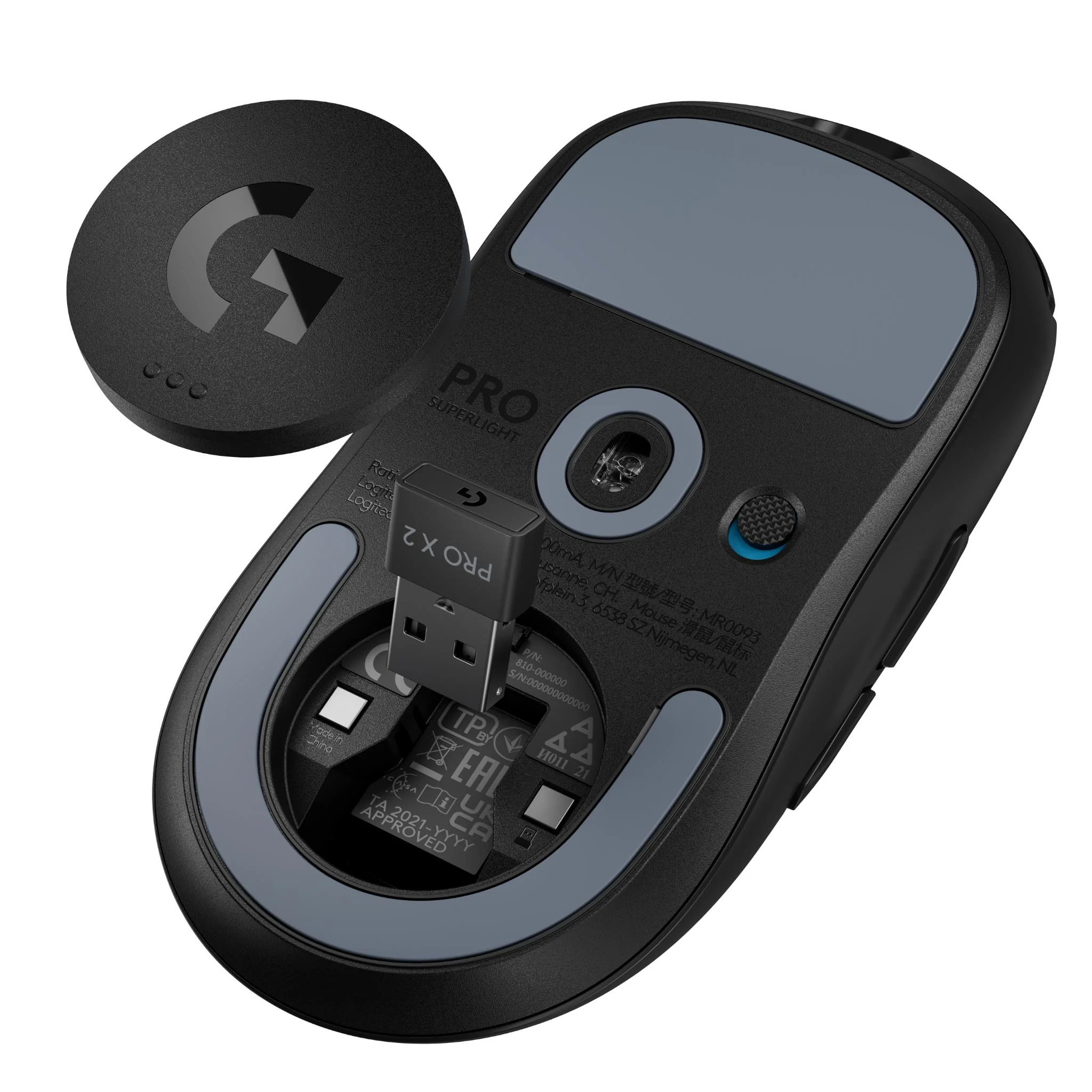 Logitech G PRO X SUPERLIGHT 2 LIGHTSPEED Wireless Gaming Mouse (Black) - Image 15