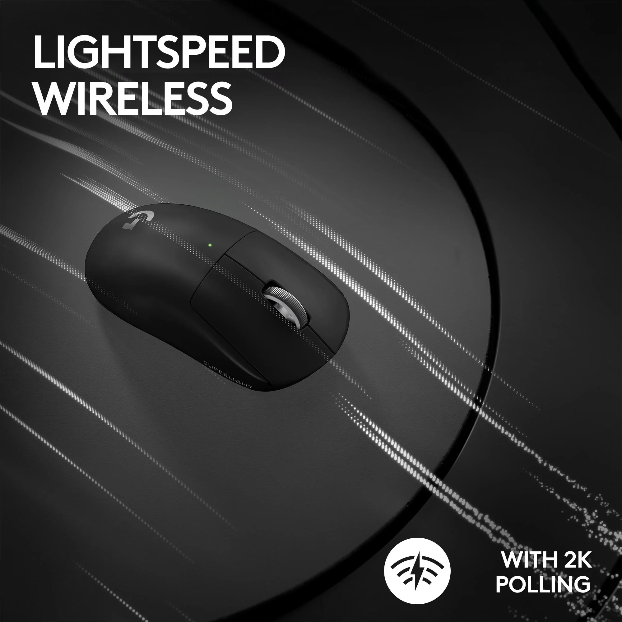 Logitech G PRO X SUPERLIGHT 2 LIGHTSPEED Wireless Gaming Mouse (Black) - Image 7
