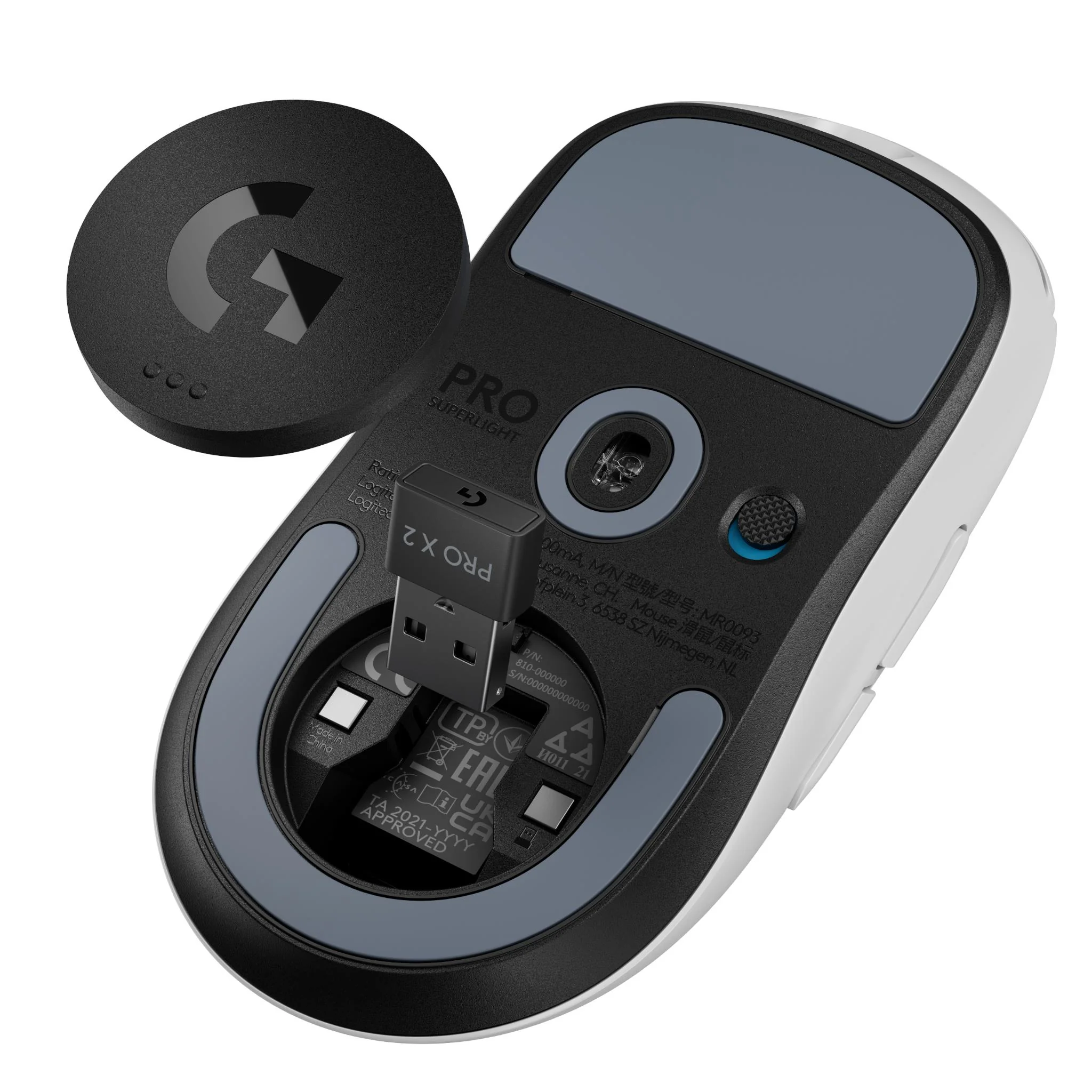 Logitech G PRO X SUPERLIGHT 2 LIGHTSPEED Wireless Gaming Mouse (White) - Image 14