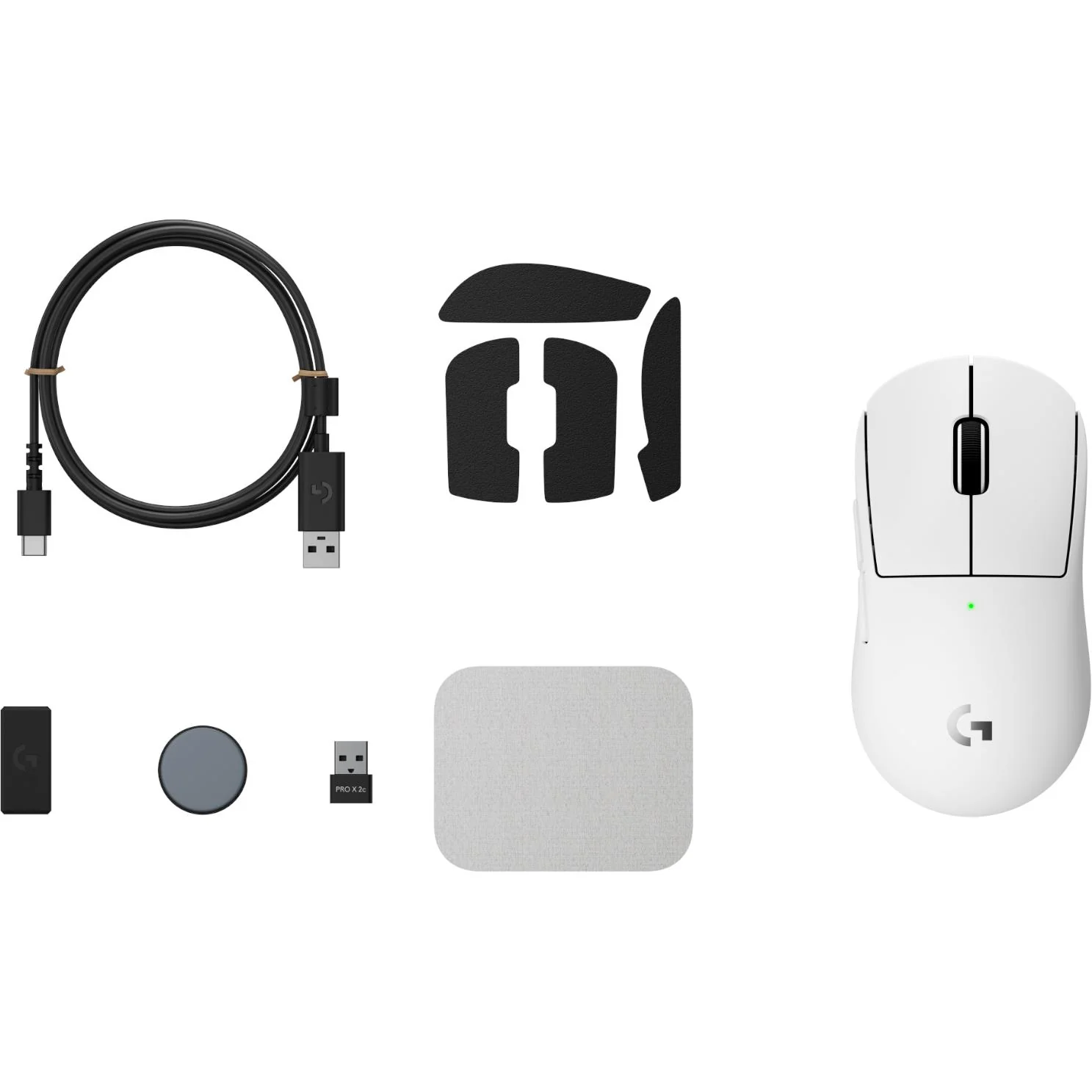 Logitech G PRO X SUPERLIGHT 2c LIGHTSPEED Gaming Mouse (White) - Image 8