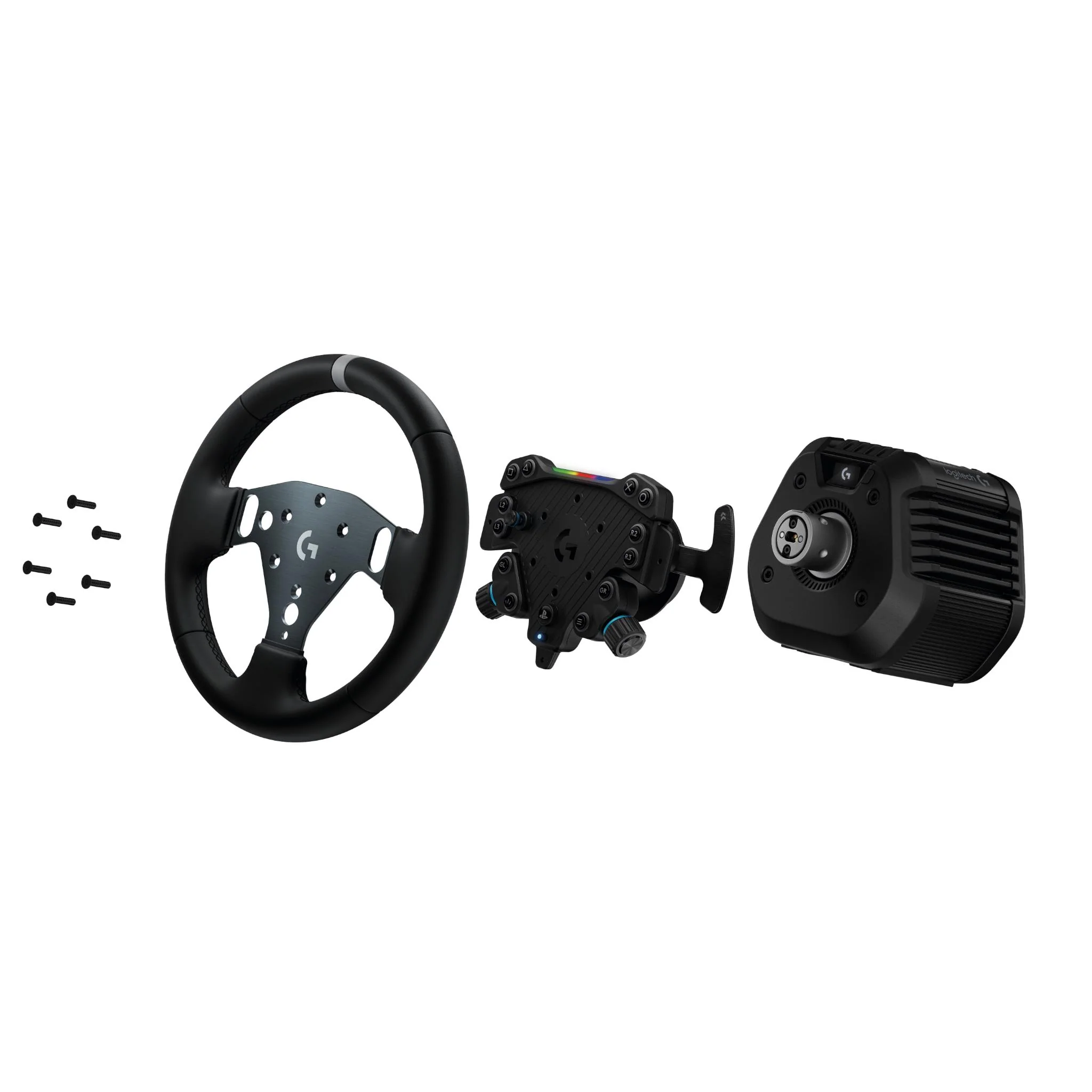 Logitech G RS50 System 8 Nm Direct Drive Base and Steering Wheel for PlayStation & PC - Image 5