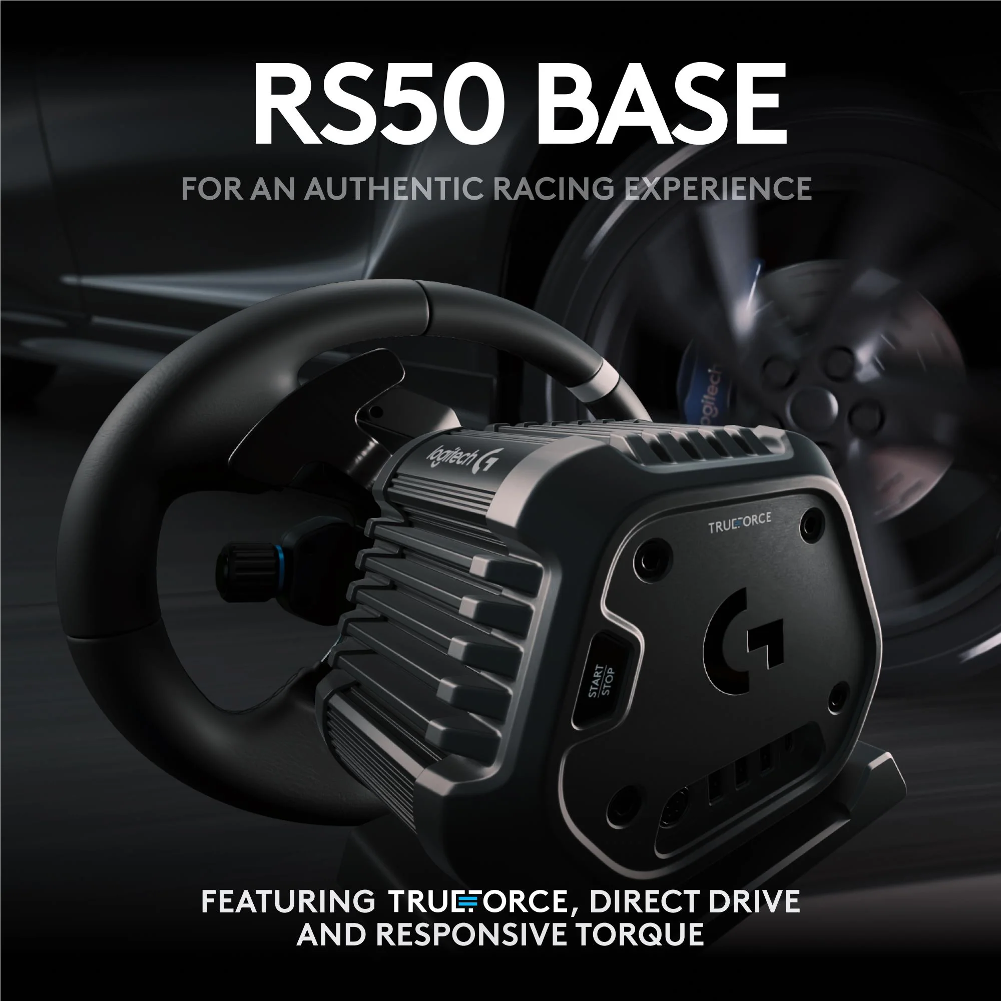 Logitech G RS50 System 8 Nm Direct Drive Base and Steering Wheel for PlayStation & PC - Image 8