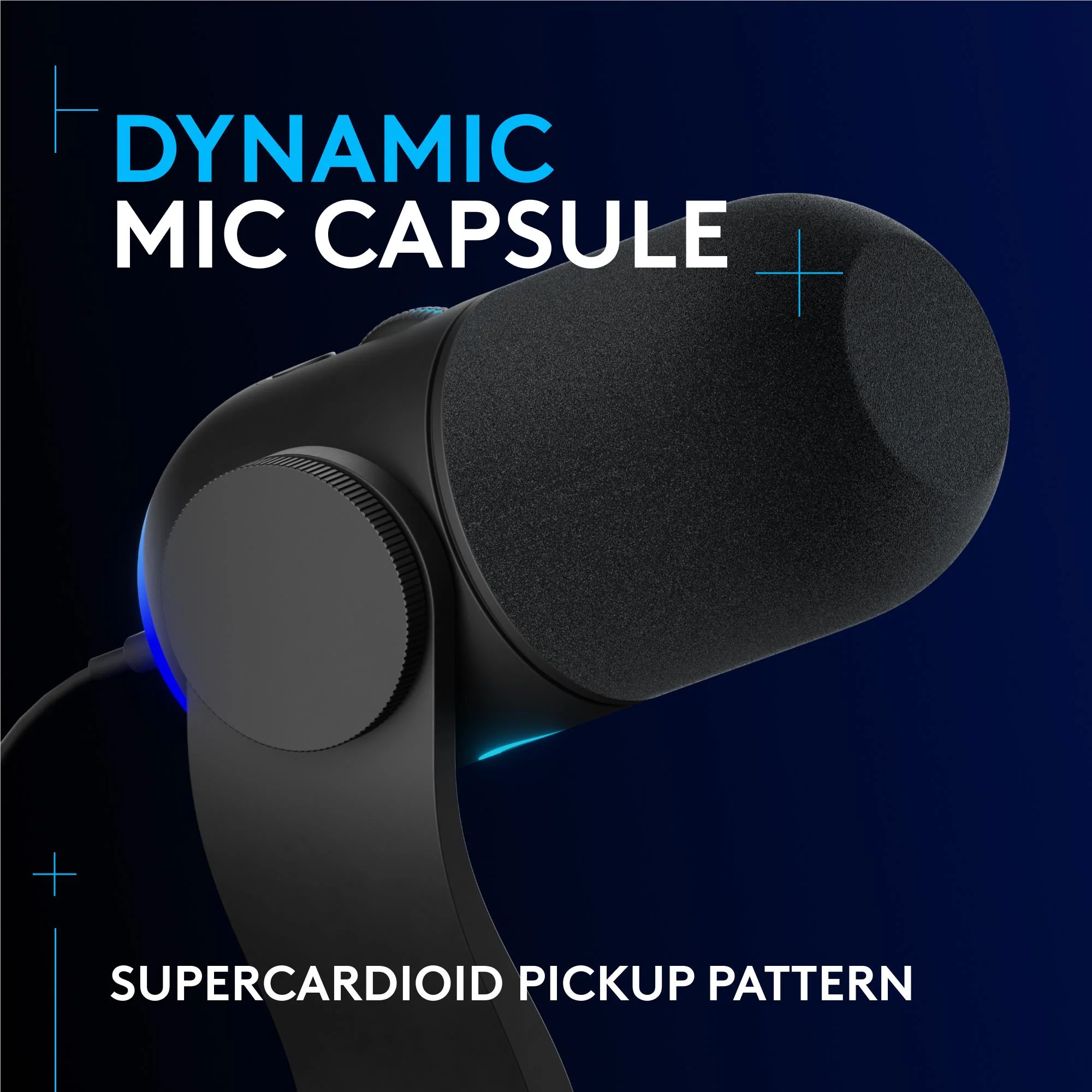 Logitech G Yeti GX Dynamic Gaming Microphone - Image 2