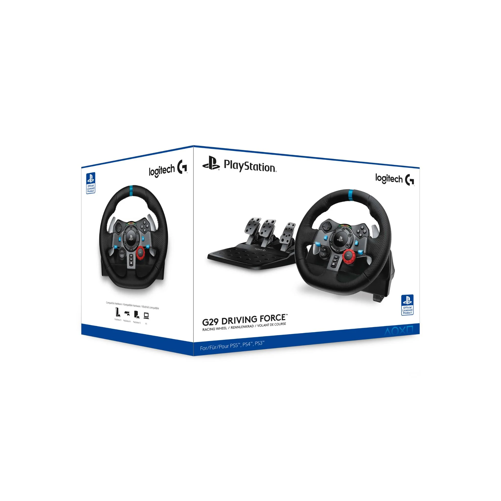 Logitech G29 Driving Force Racing Wheel for PlayStation & PC - Image 2