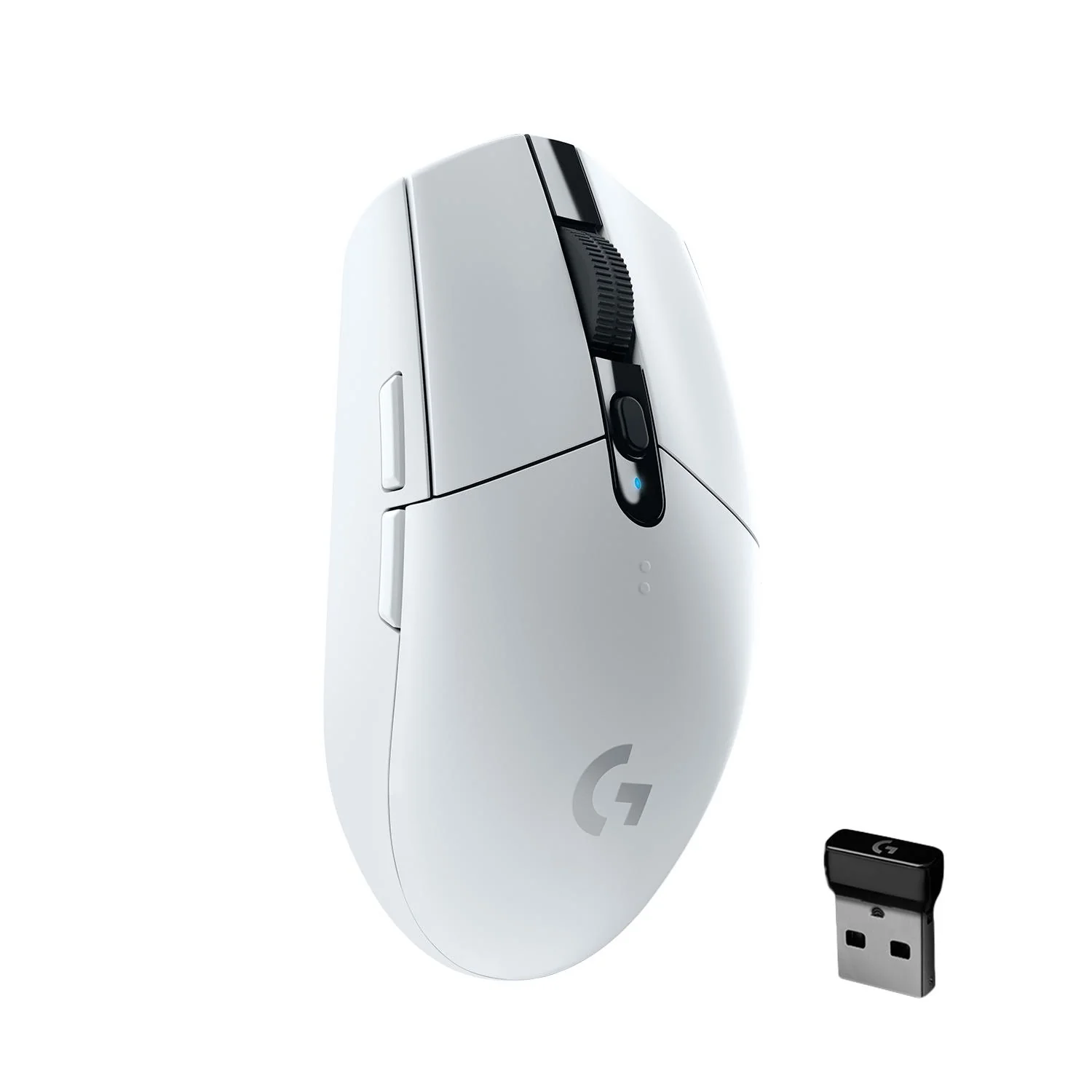 Logitech G305 Hero LIGHTSPEED Wireless Gaming Mouse (White)