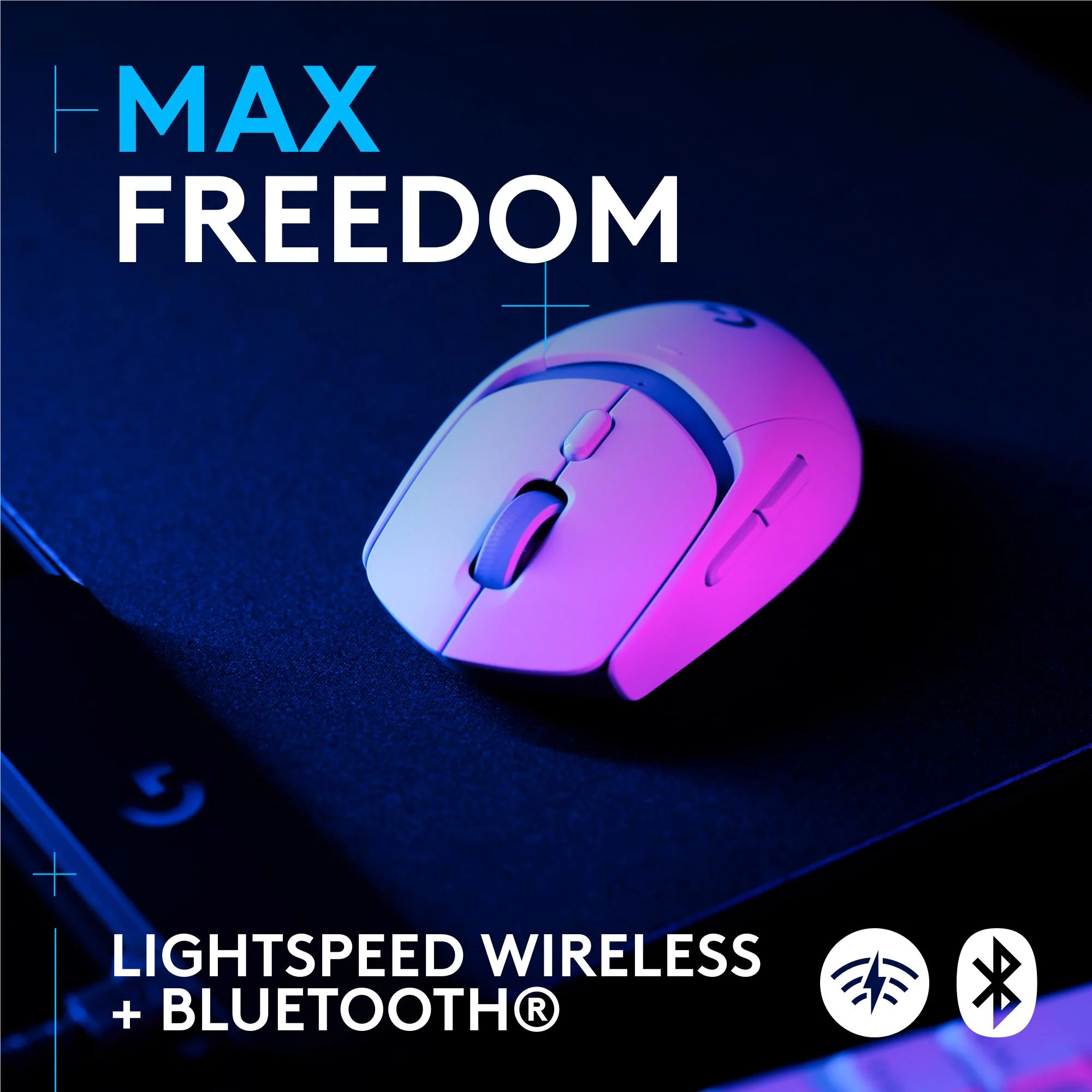 Logitech G309 LIGHTSPEED Wireless Gaming Mouse (White) - Image 6