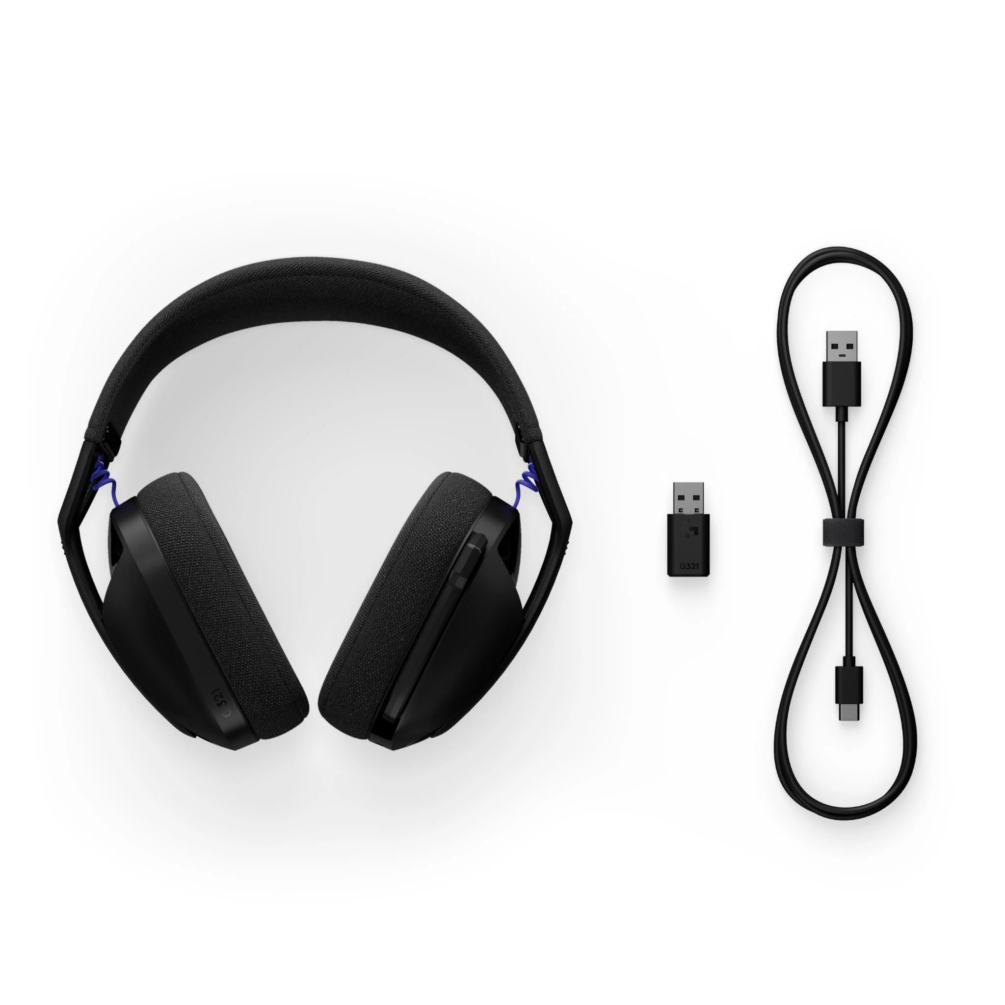 Logitech G321 Lightspeed Wireless Gaming Headset (Black) - Image 9