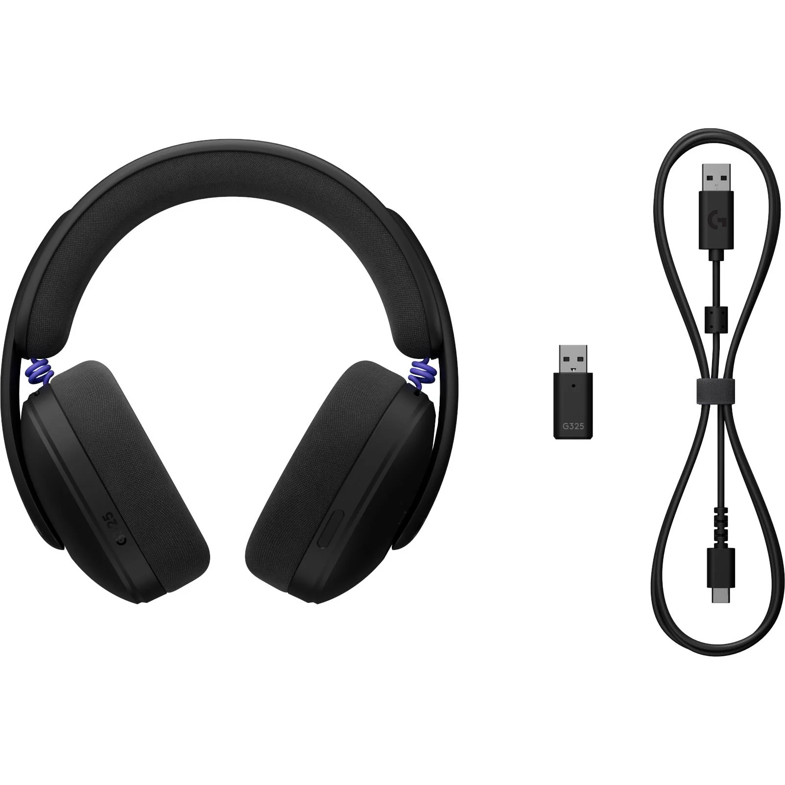 Logitech G325 LIGHTSPEED Wireless Gaming Headset (Black) - Image 15