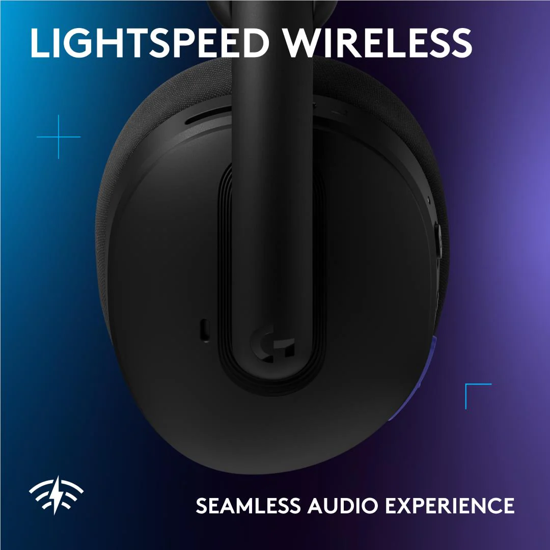 Logitech G325 LIGHTSPEED Wireless Gaming Headset (Black) - Image 8
