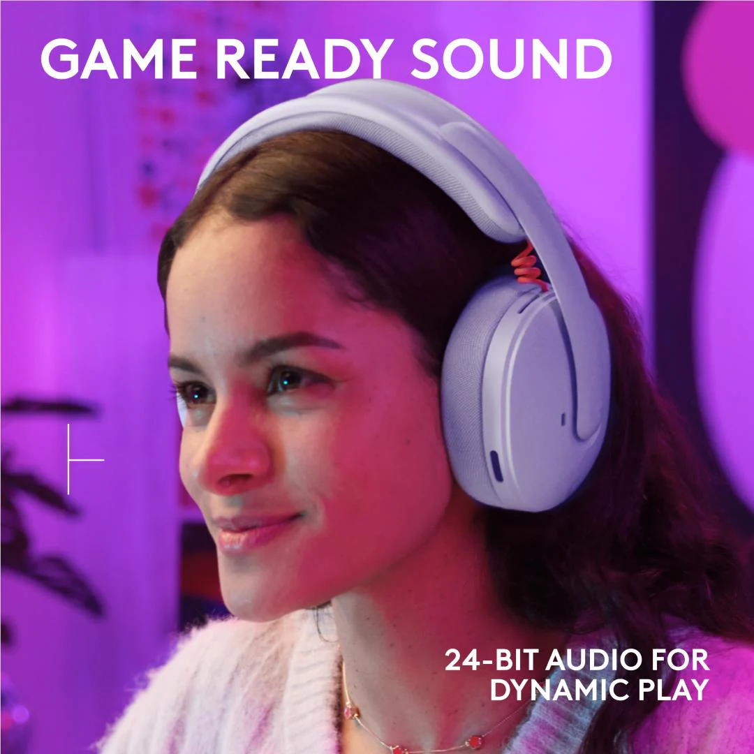Logitech G325 LIGHTSPEED Wireless Gaming Headset (Lilac) - Image 6