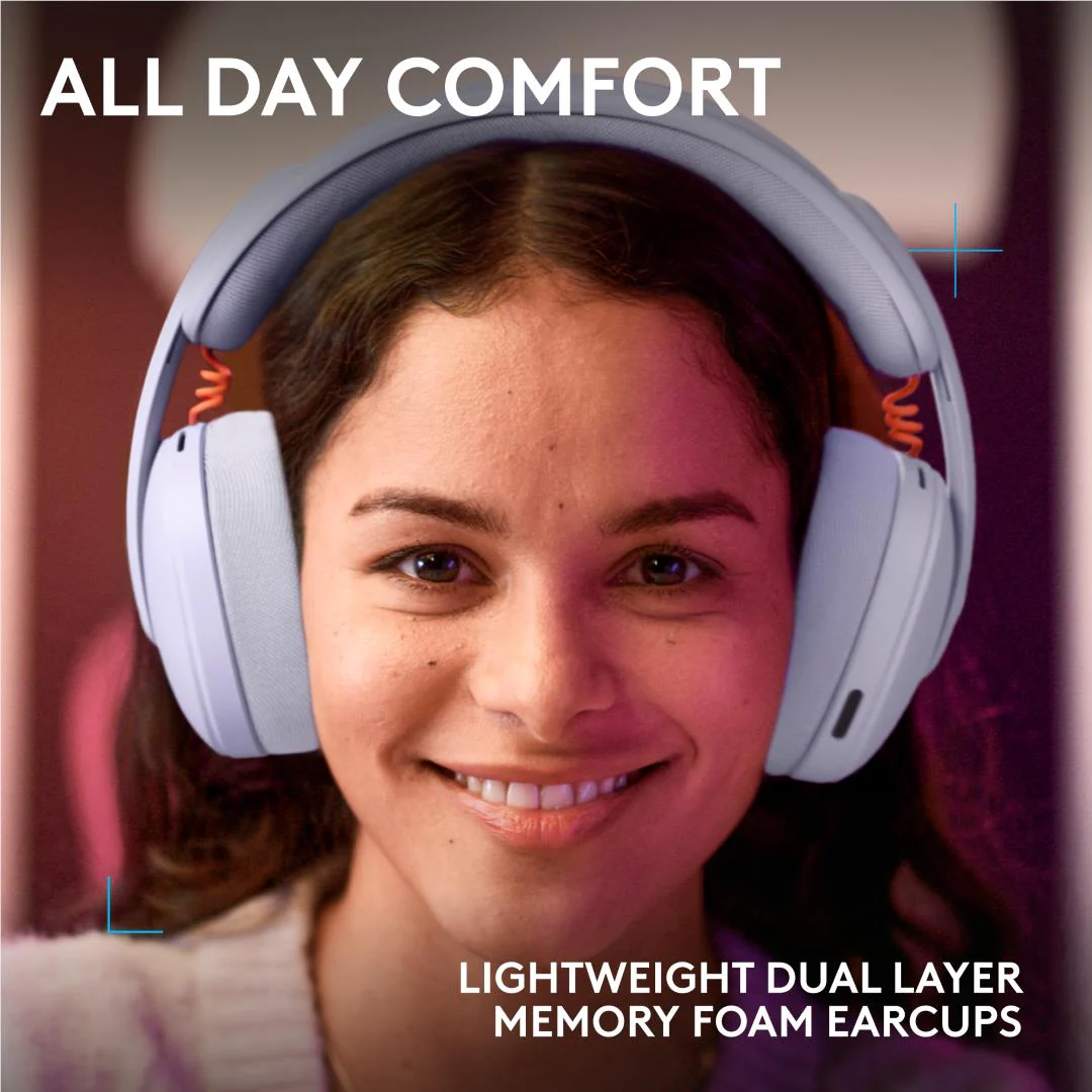 Logitech G325 LIGHTSPEED Wireless Gaming Headset (Lilac) - Image 7