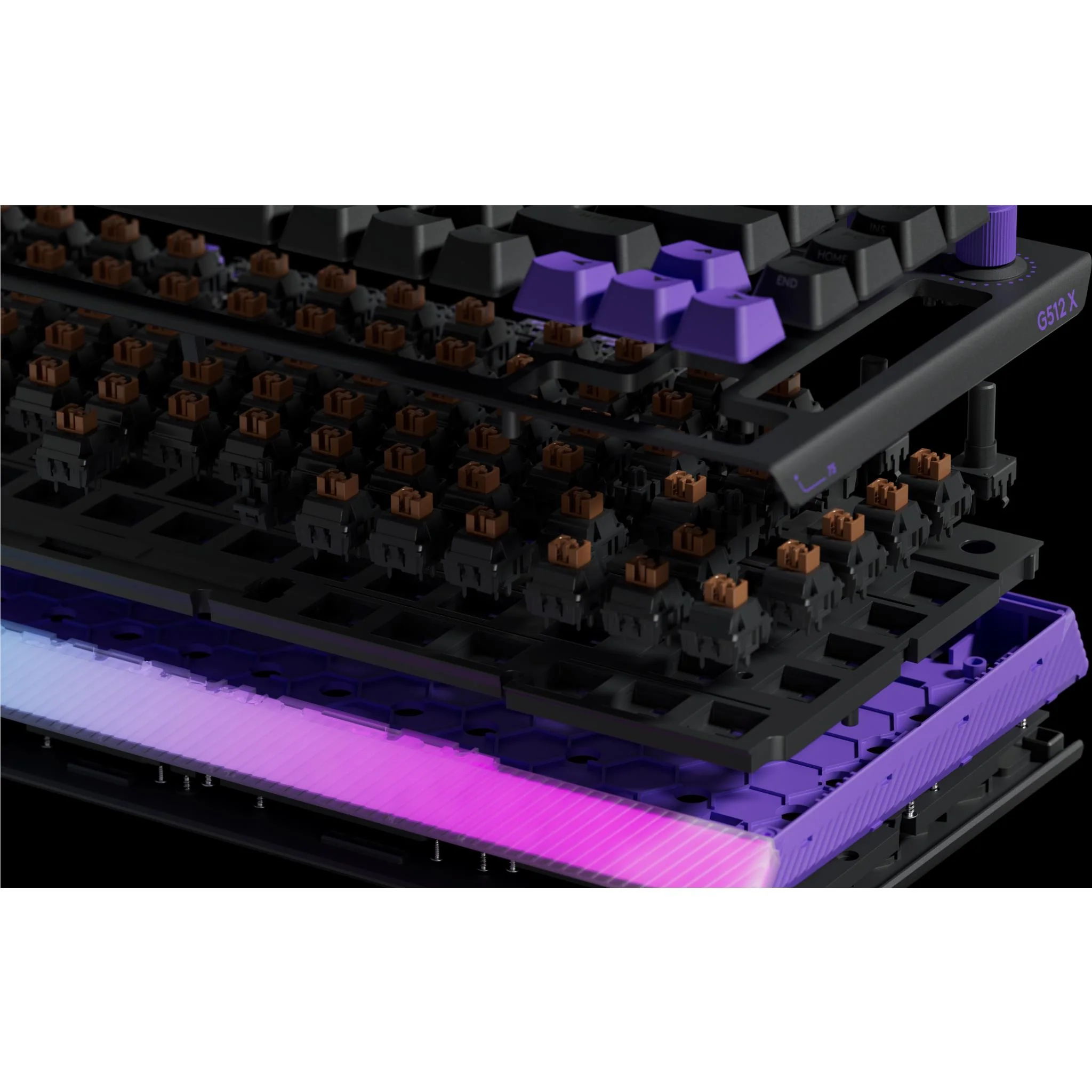 Logitech G512 X 75 Gaming Keyboard (Black) - Image 7