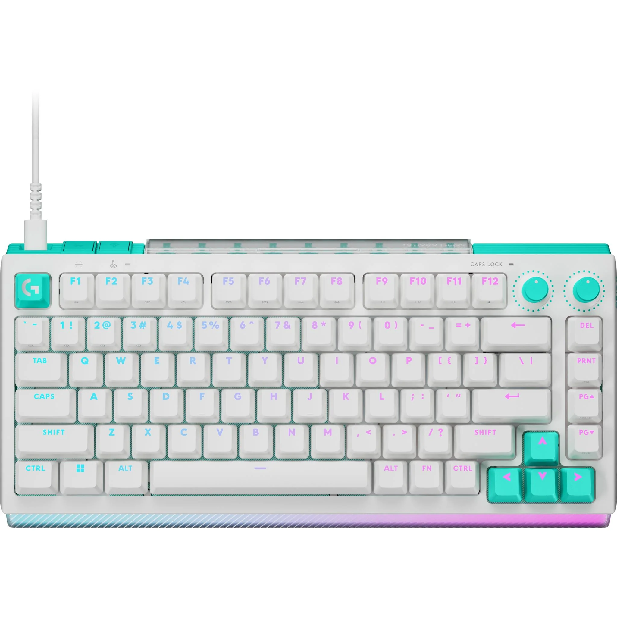 Logitech G512 X 75 Gaming Keyboard (White) - Image 2