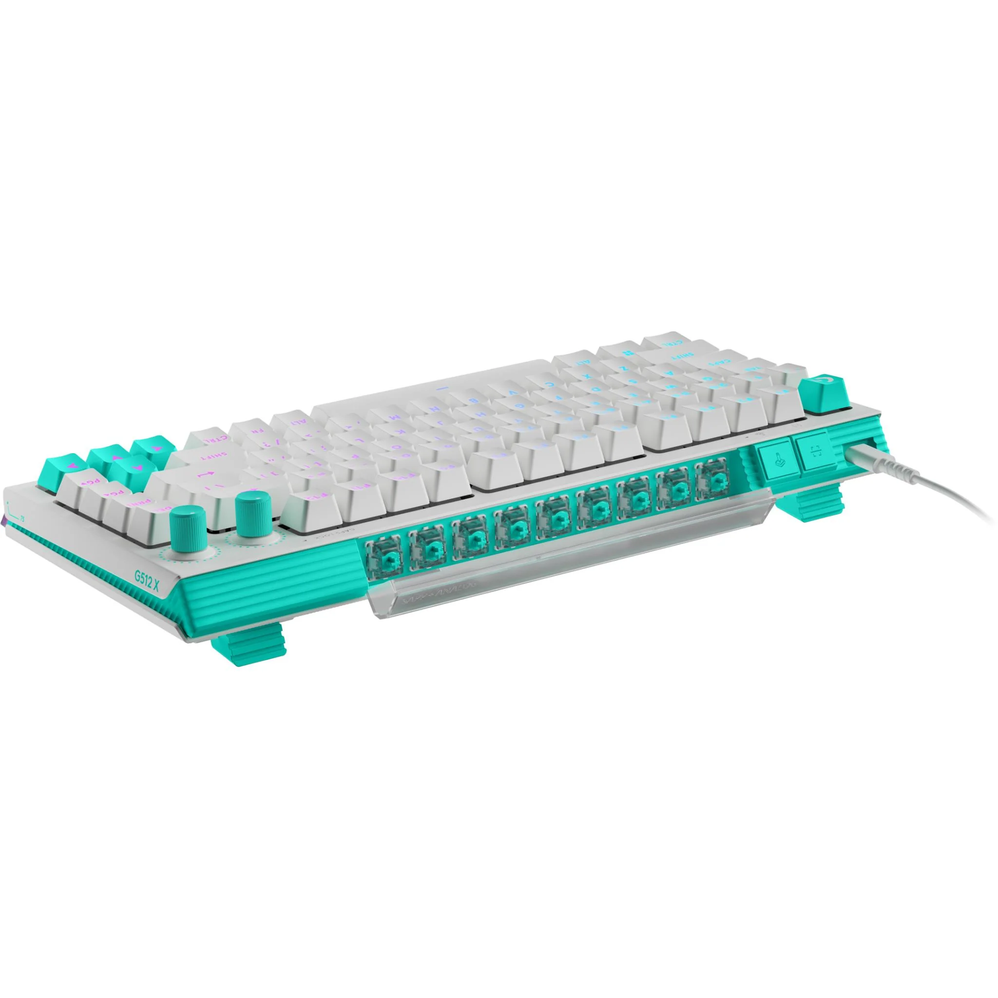 Logitech G512 X 75 Gaming Keyboard (White) - Image 6