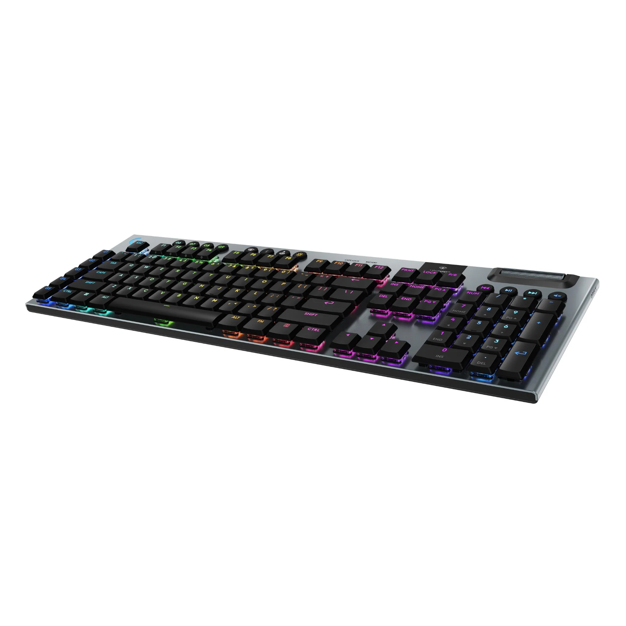 Logitech G915 X LIGHTSPEED Low-Profile Wireless Gaming Keyboard (Black) - Image 2