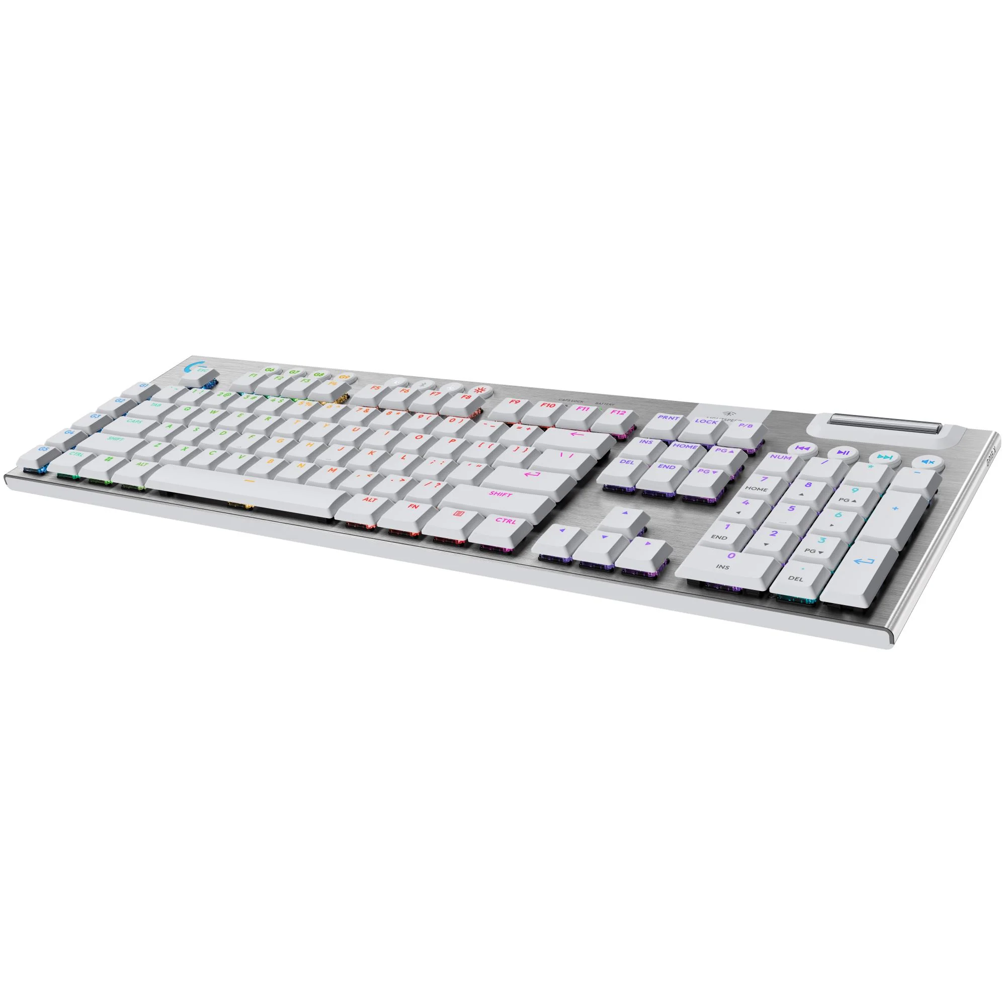 Logitech G915 X LIGHTSPEED Low-Profile Wireless Gaming Keyboard (White) - Image 3