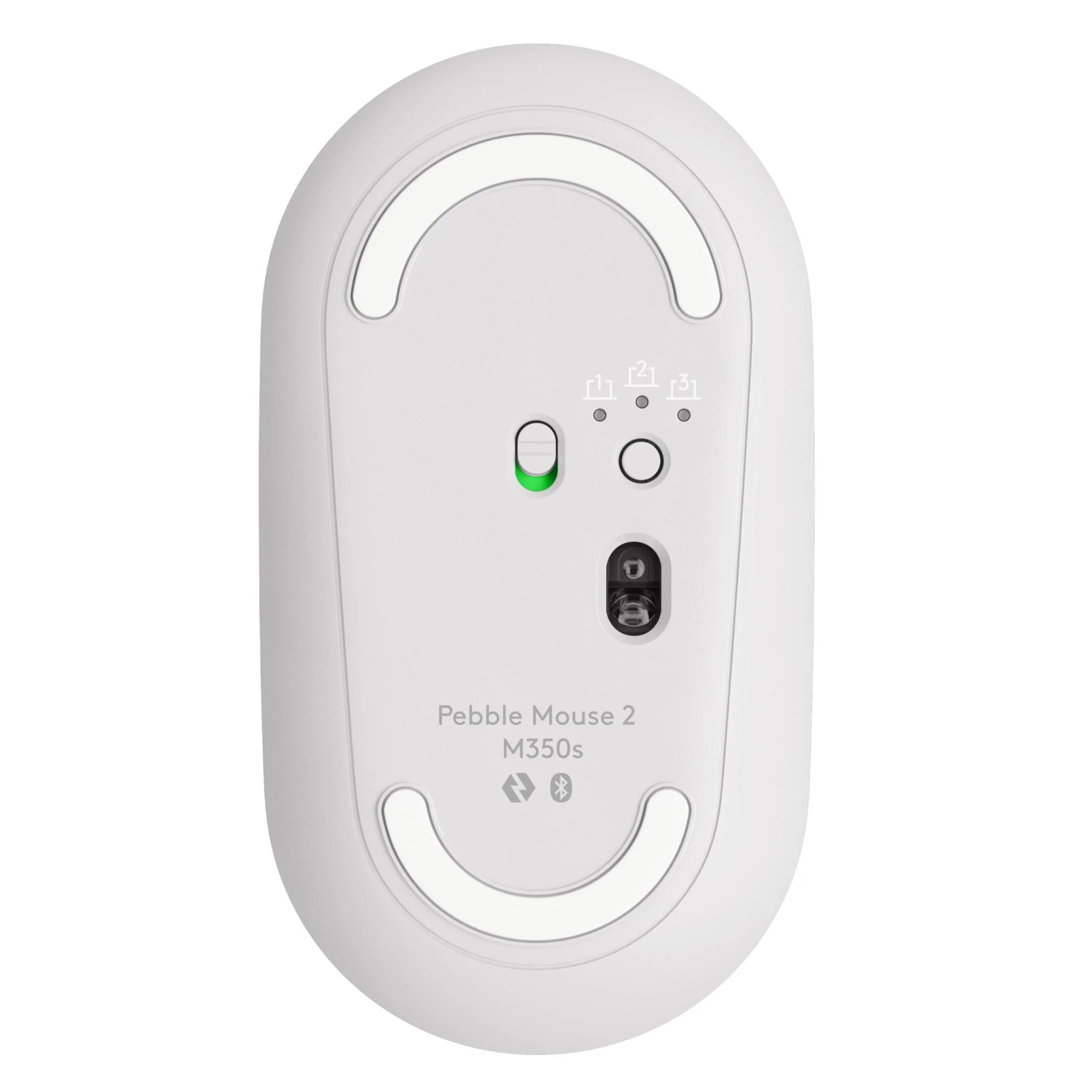 Logitech M350S Pebble 2 Wireless Mouse (White) - Image 4