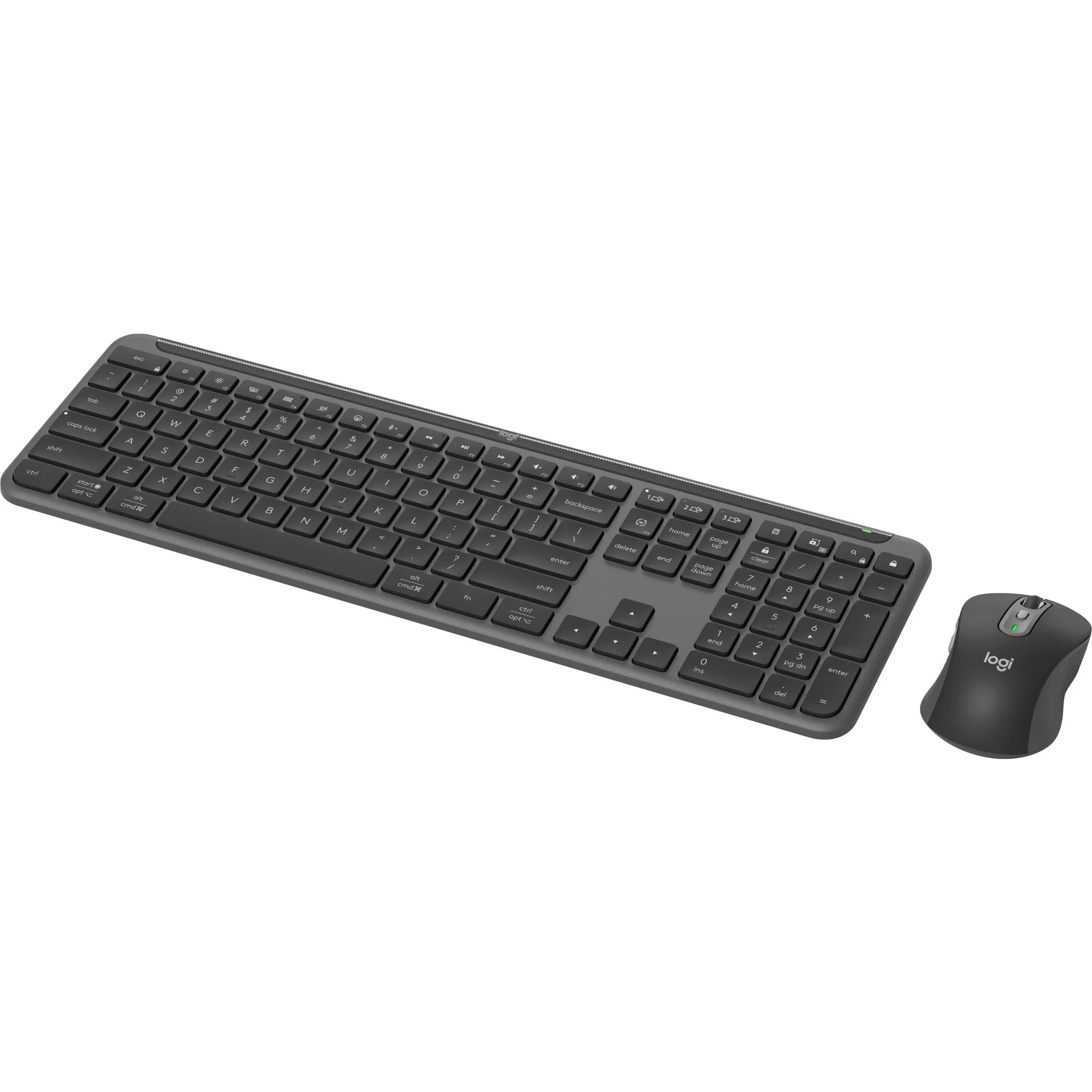 Logitech MK950 Slim Wireless Keyboard & Mouse Combo (Graphite) - Image 11