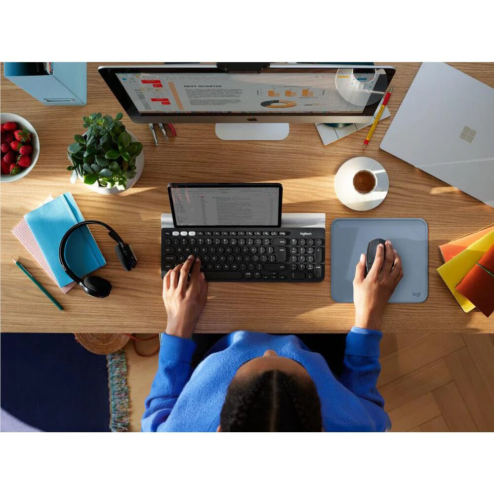 Logitech Mouse Pad Studio Series (Blue Grey) - Image 11