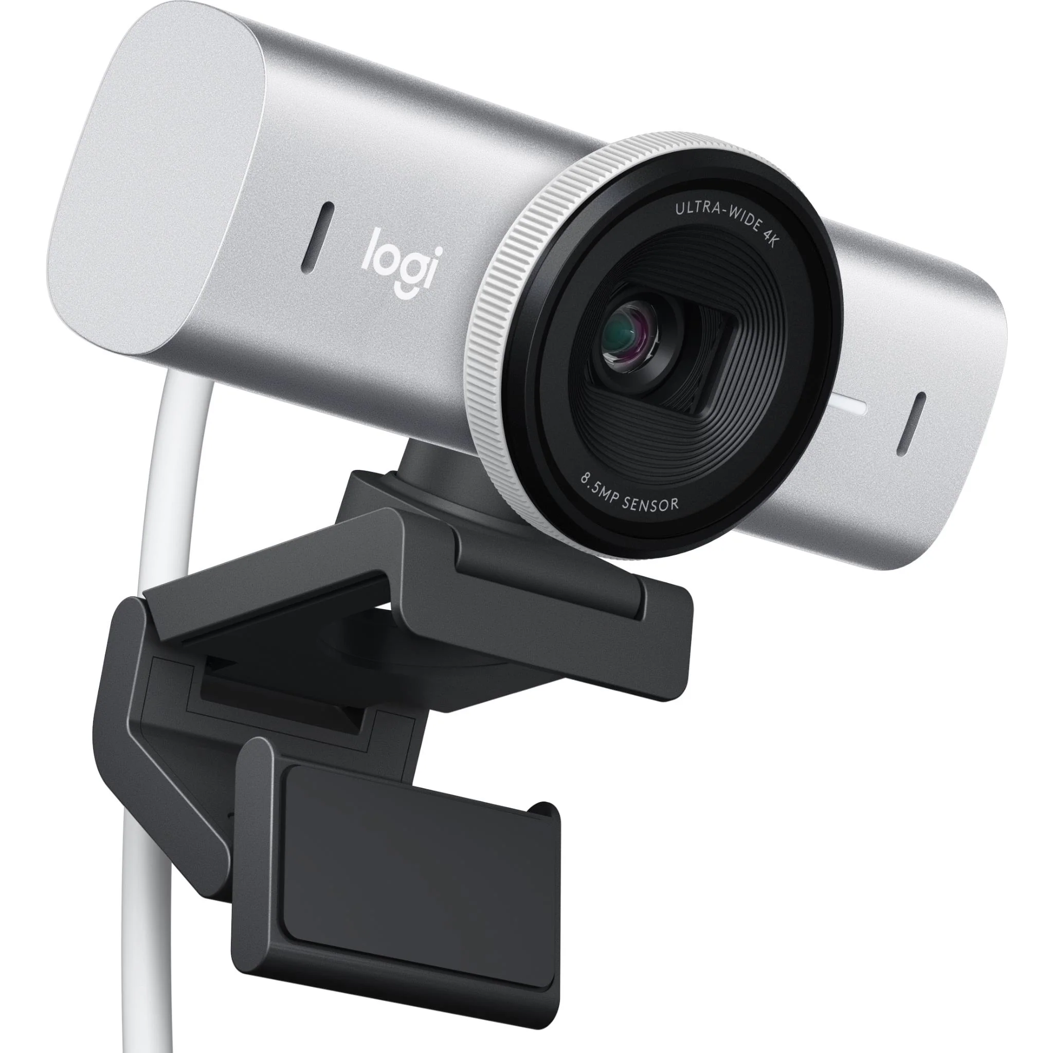 Logitech MX Brio 700 Ultra HD 4K Webcam (Pale Grey) - Image 3