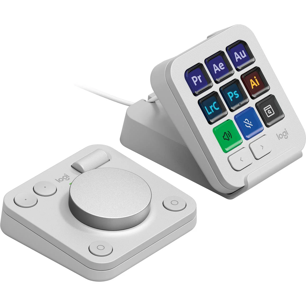 Logitech MX Creative Console (Pale Grey) - Image 3