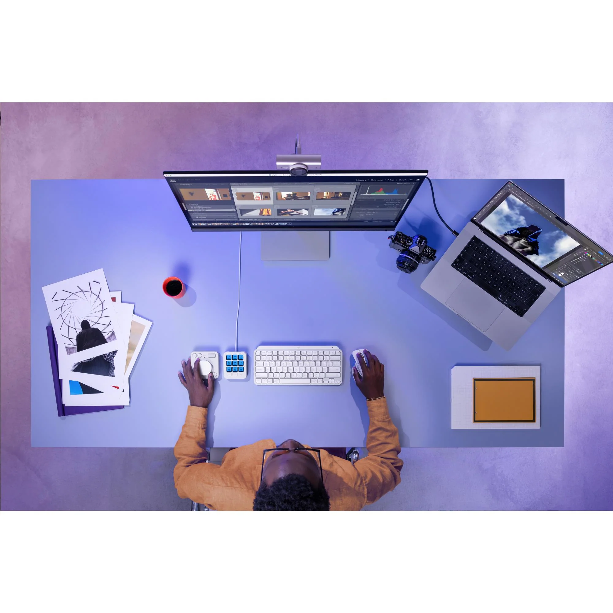 Logitech MX Creative Console (Pale Grey) - Image 8