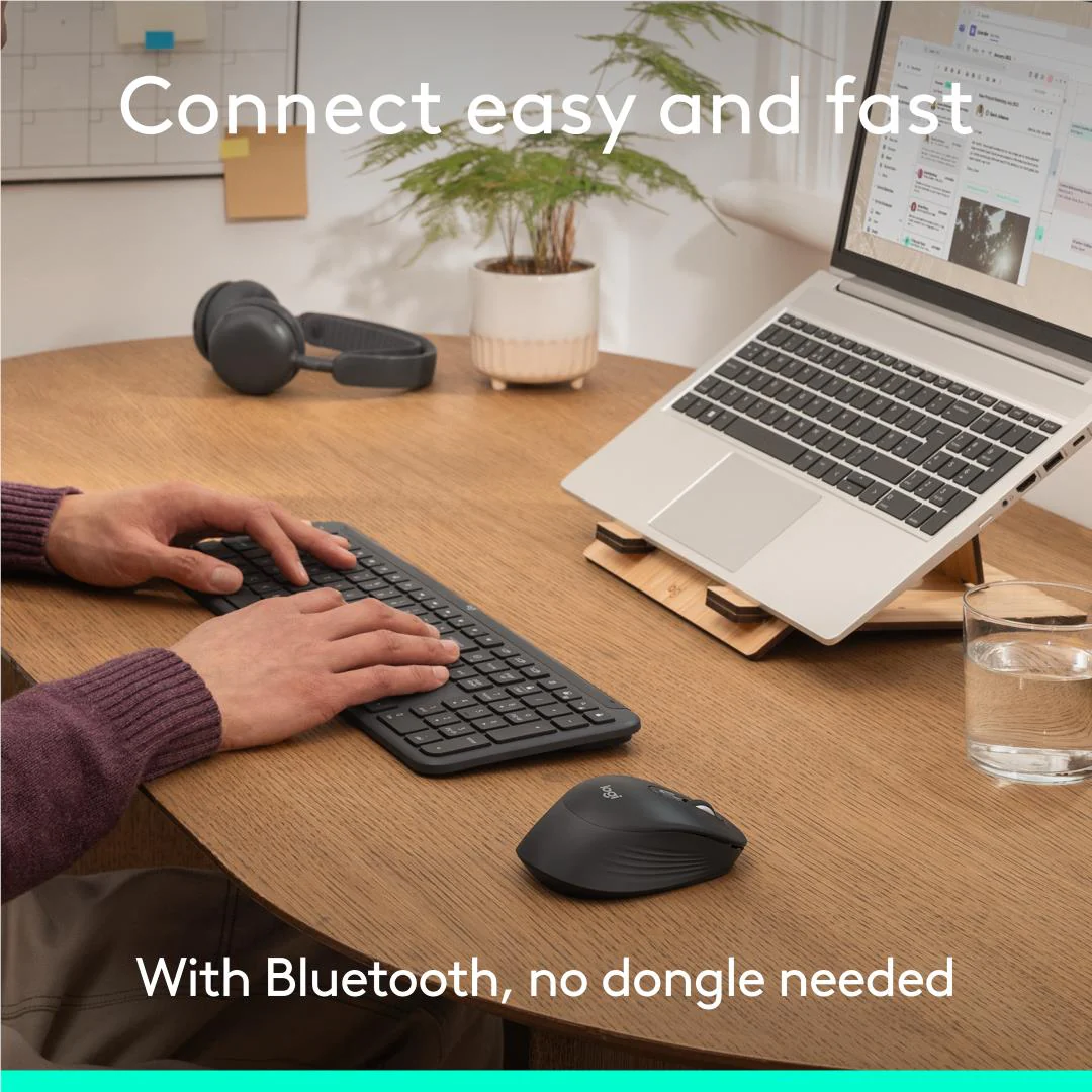 Logitech Signature Comfort M840 L Mouse (Graphite) - Image 9