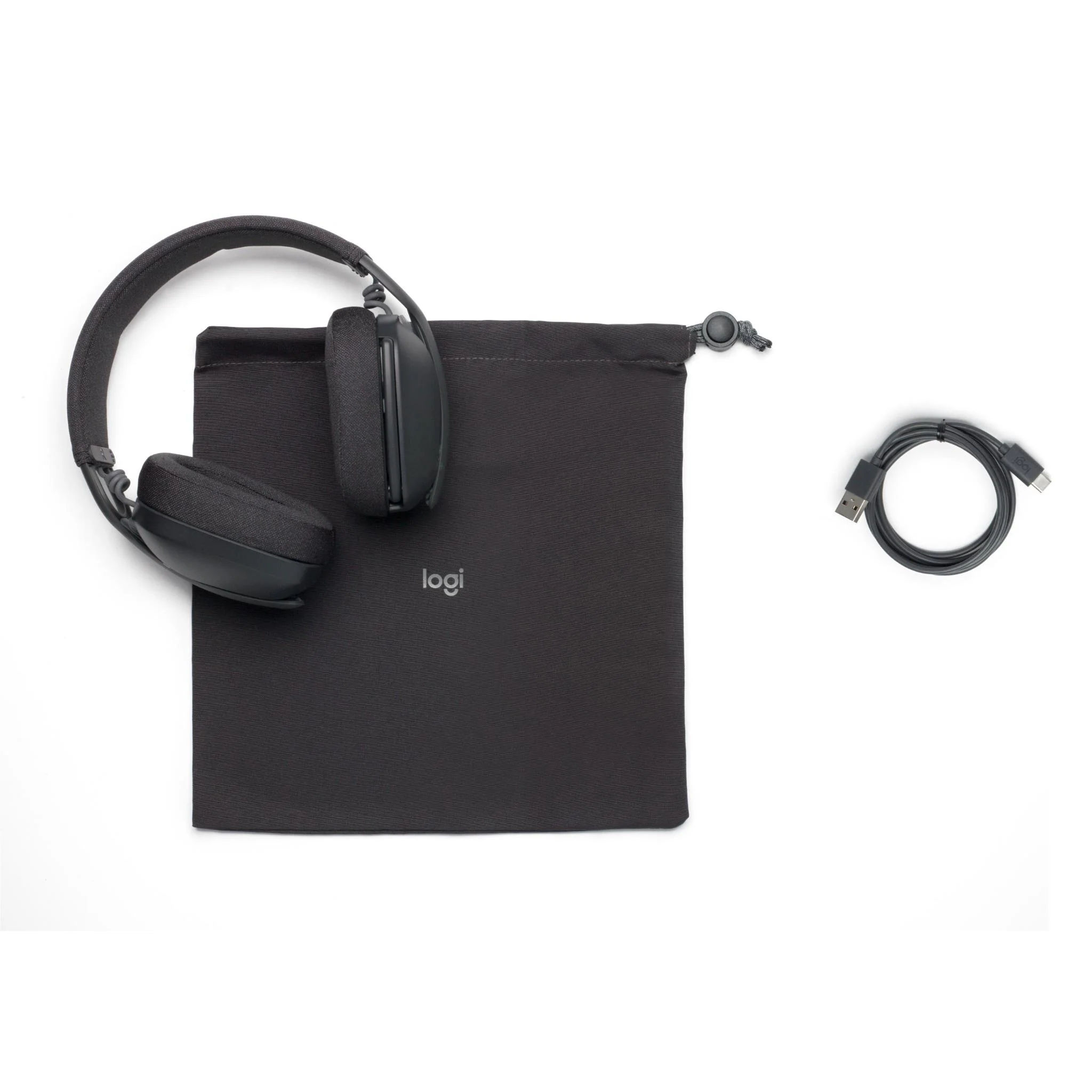 Logitech Zone Vibe 100 Bluetooth Headset (Graphite) - Image 8