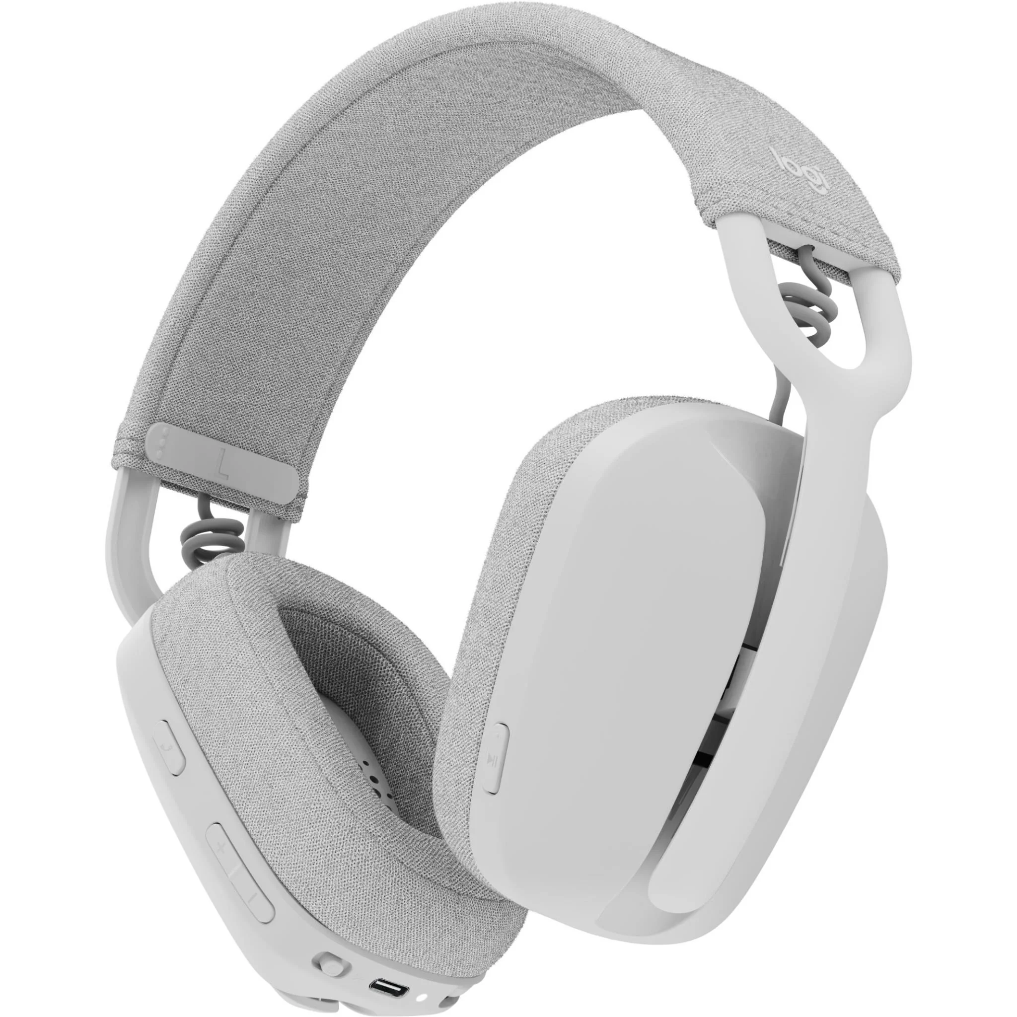 Logitech Zone Vibe 100 Bluetooth Headset (Off White) - Image 2