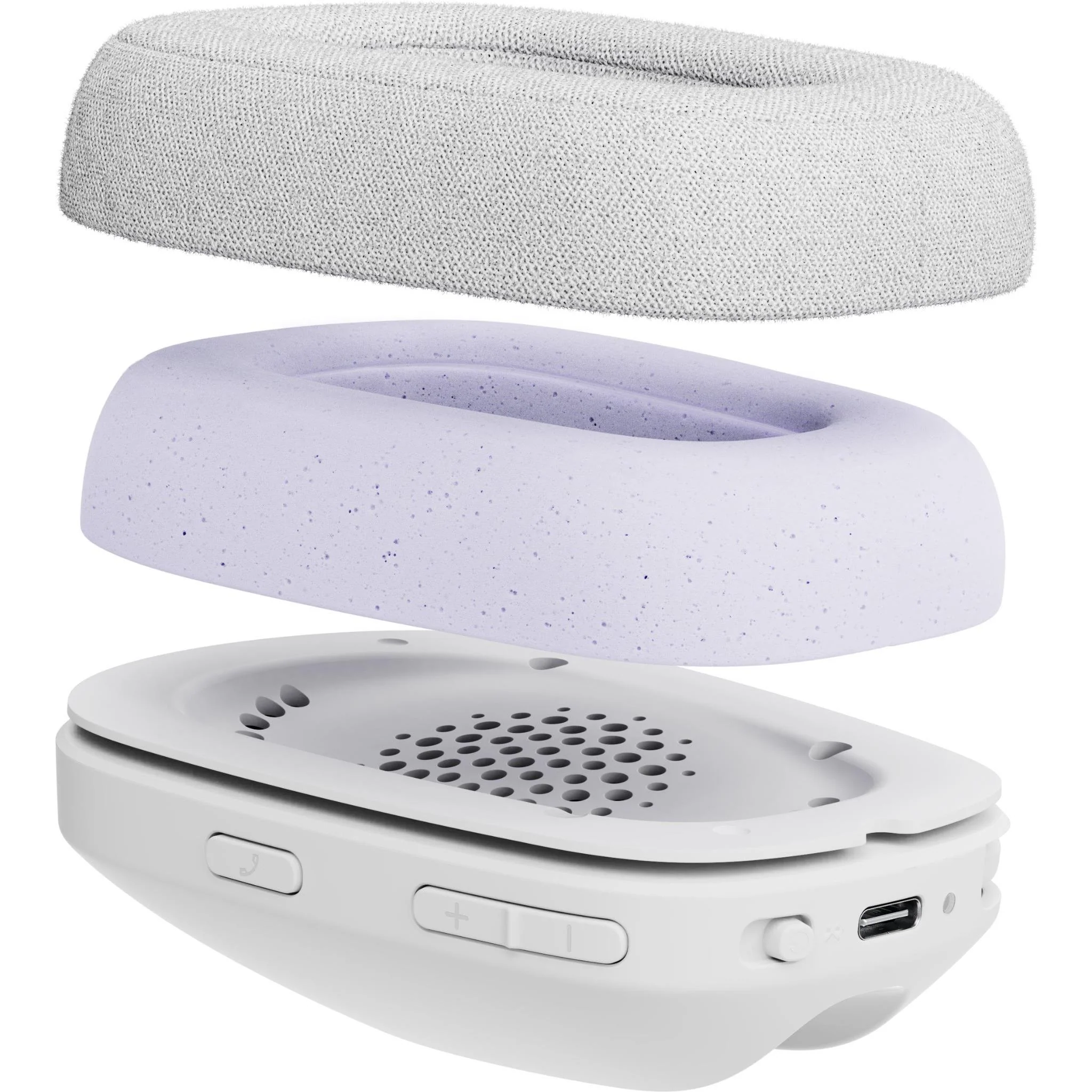 Logitech Zone Vibe 100 Bluetooth Headset (Off White) - Image 9