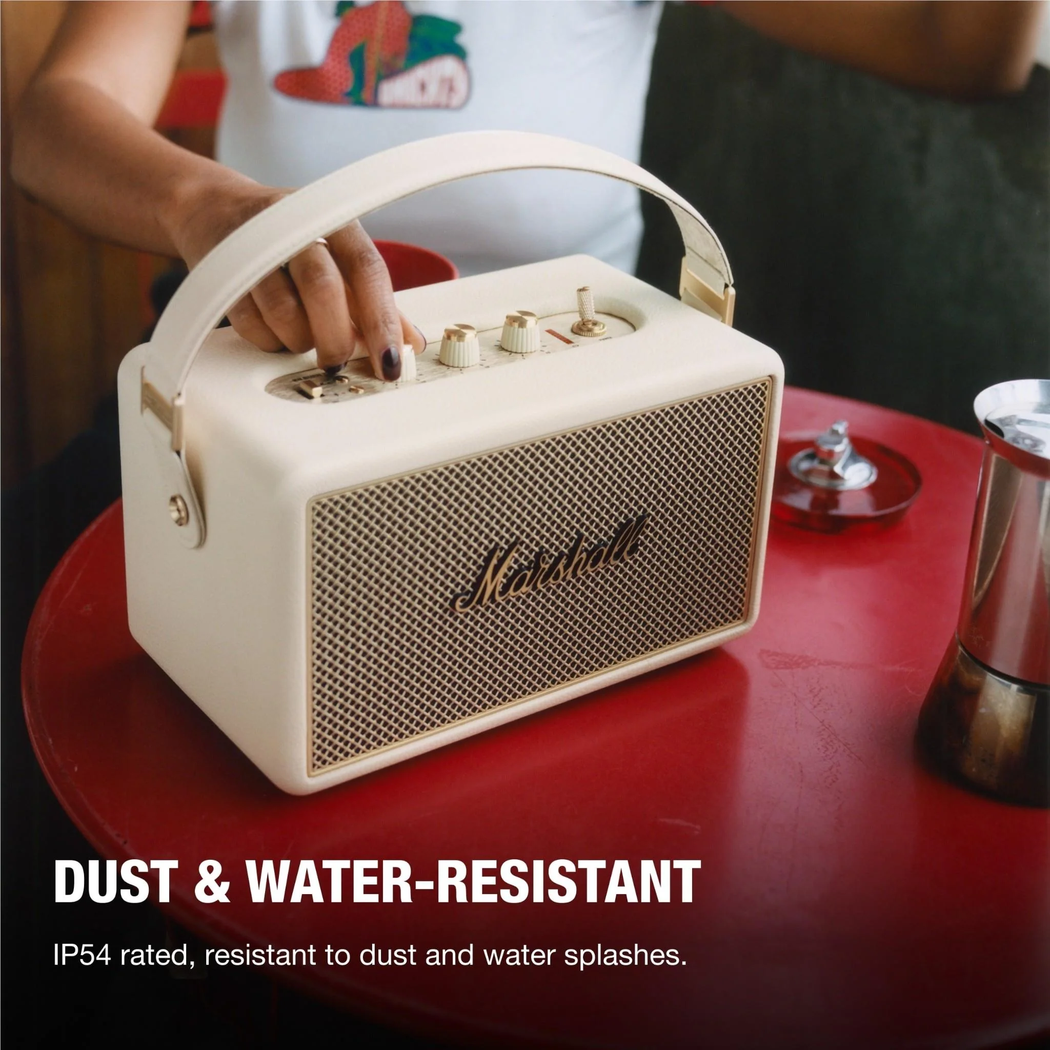 Marshall Kilburn III Portable Speaker (Cream) - Image 8