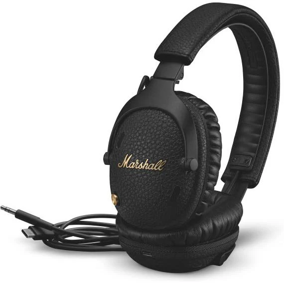 Marshall Monitor III A.N.C. Wireless Over-Ear Headphones (Black) - Image 2