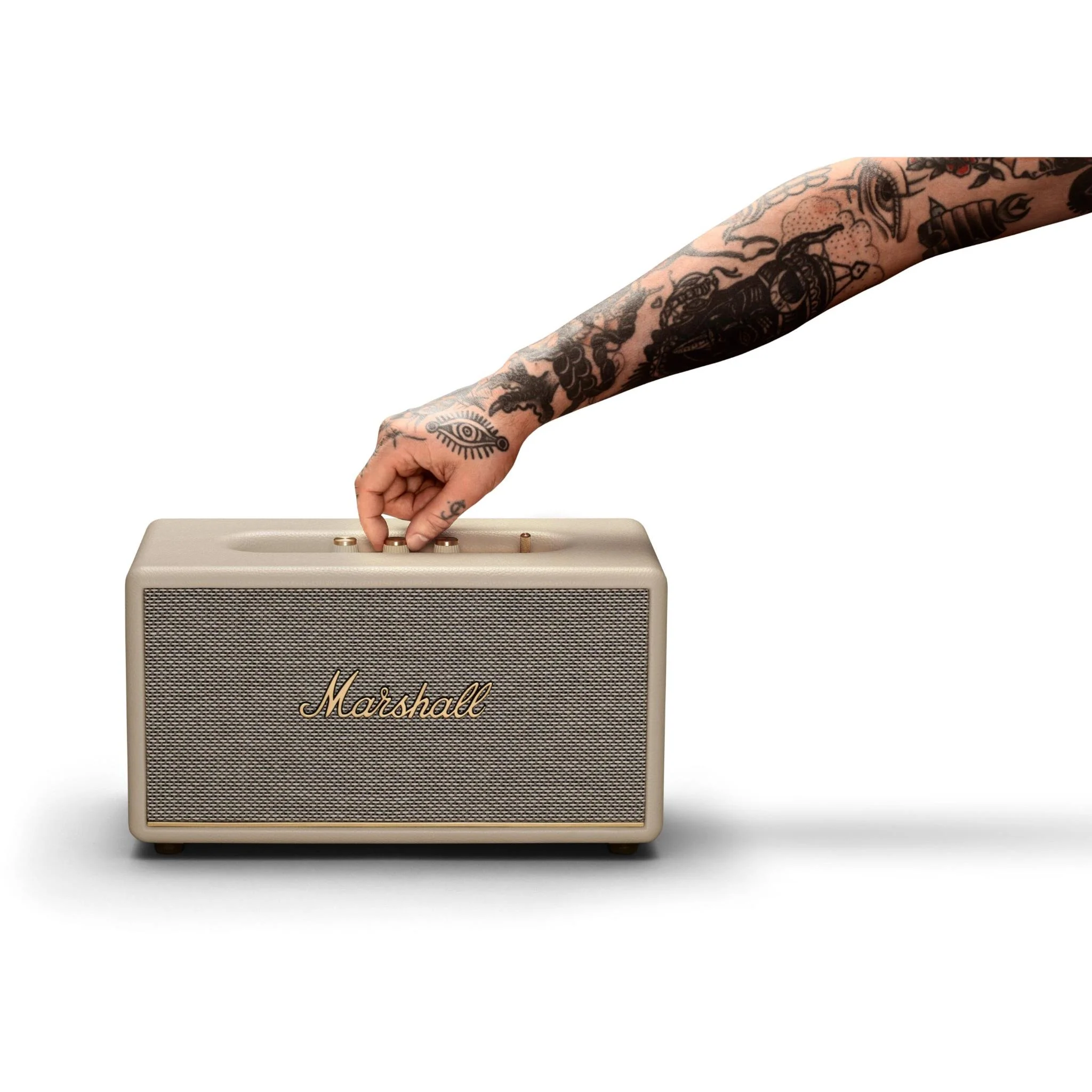 Marshall Stanmore III Wireless Bluetooth Speaker (Cream) - Image 5