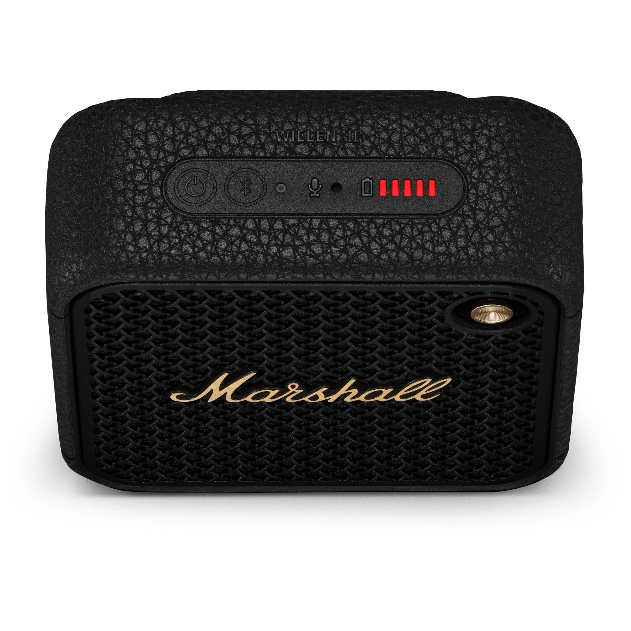 Marshall Willen II Portable Bluetooth Speaker (Black & Brass) - Image 5