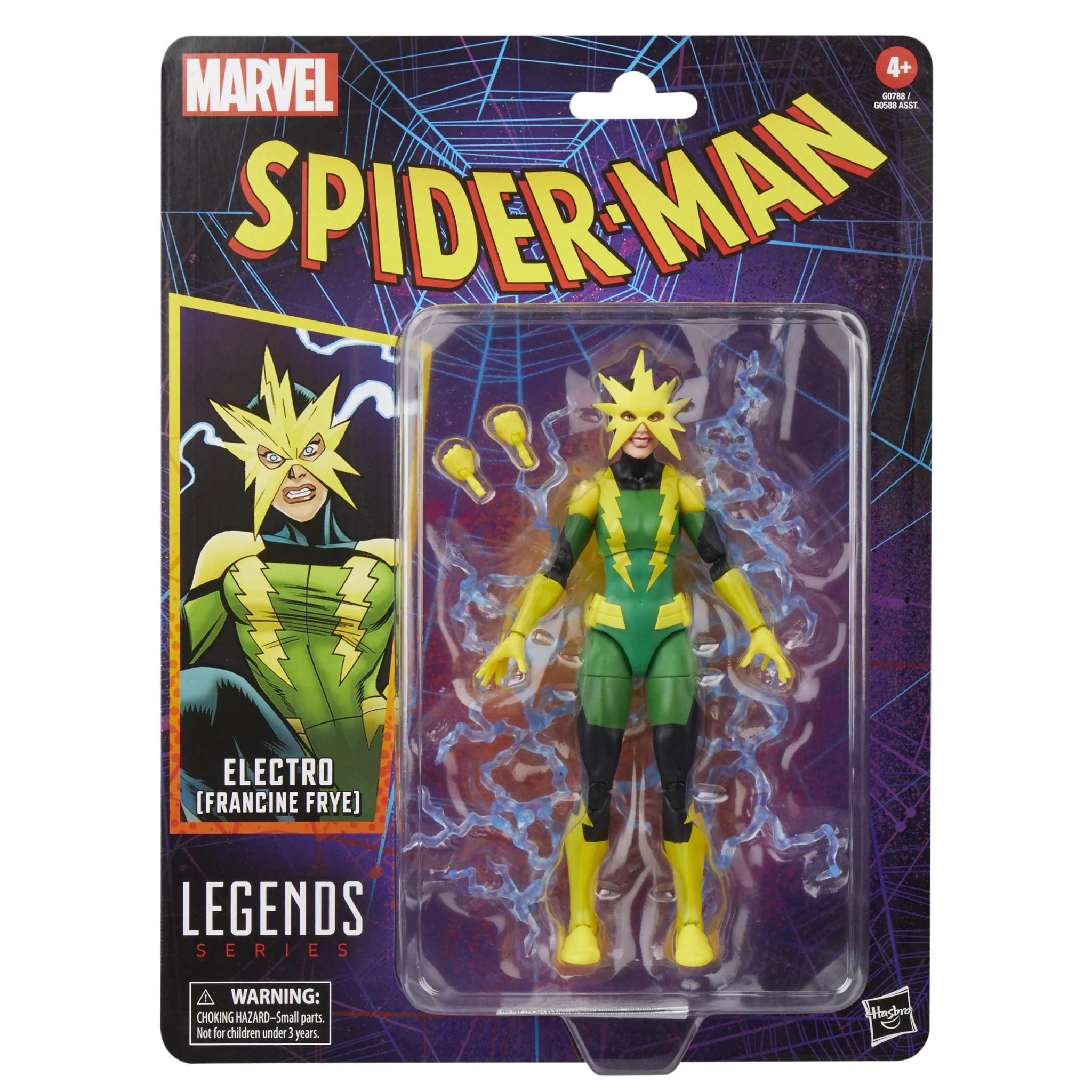 Marvel - Legends Series: Electro (Francine Frye) Figure - Image 2