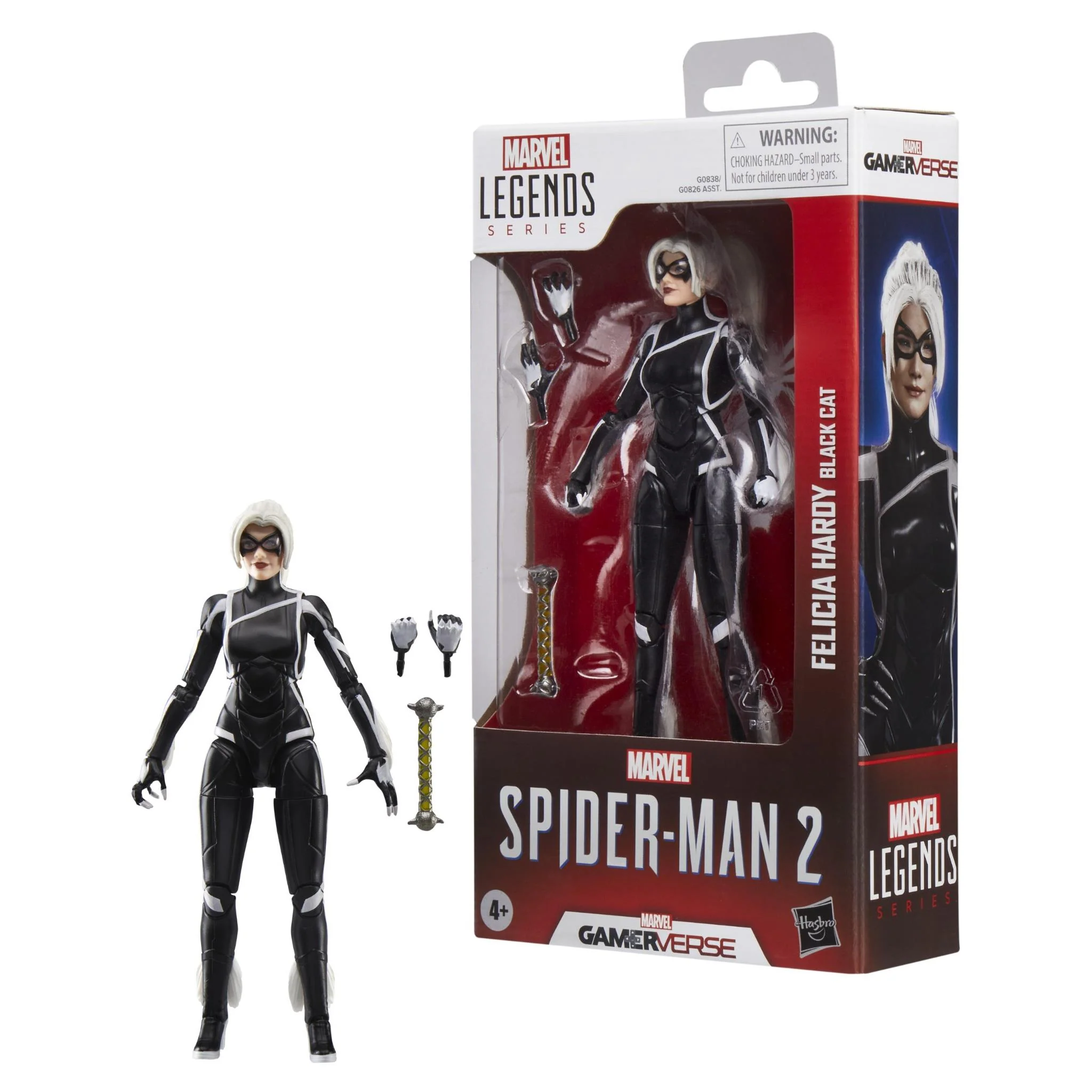 Marvel - Legends Series: Gamerverse Black Cat Felicia Hardy Figure - Image 4