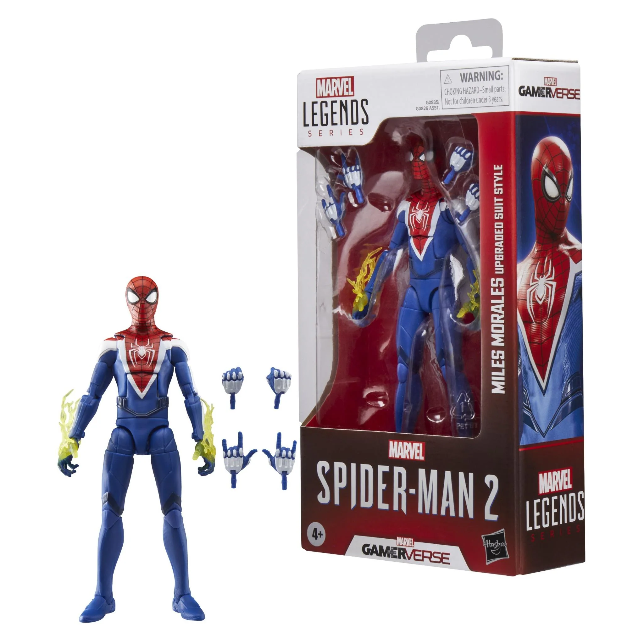 Marvel - Legends Series: Gamerverse Miles Morales Upgraded Suit Style Figure - Image 5