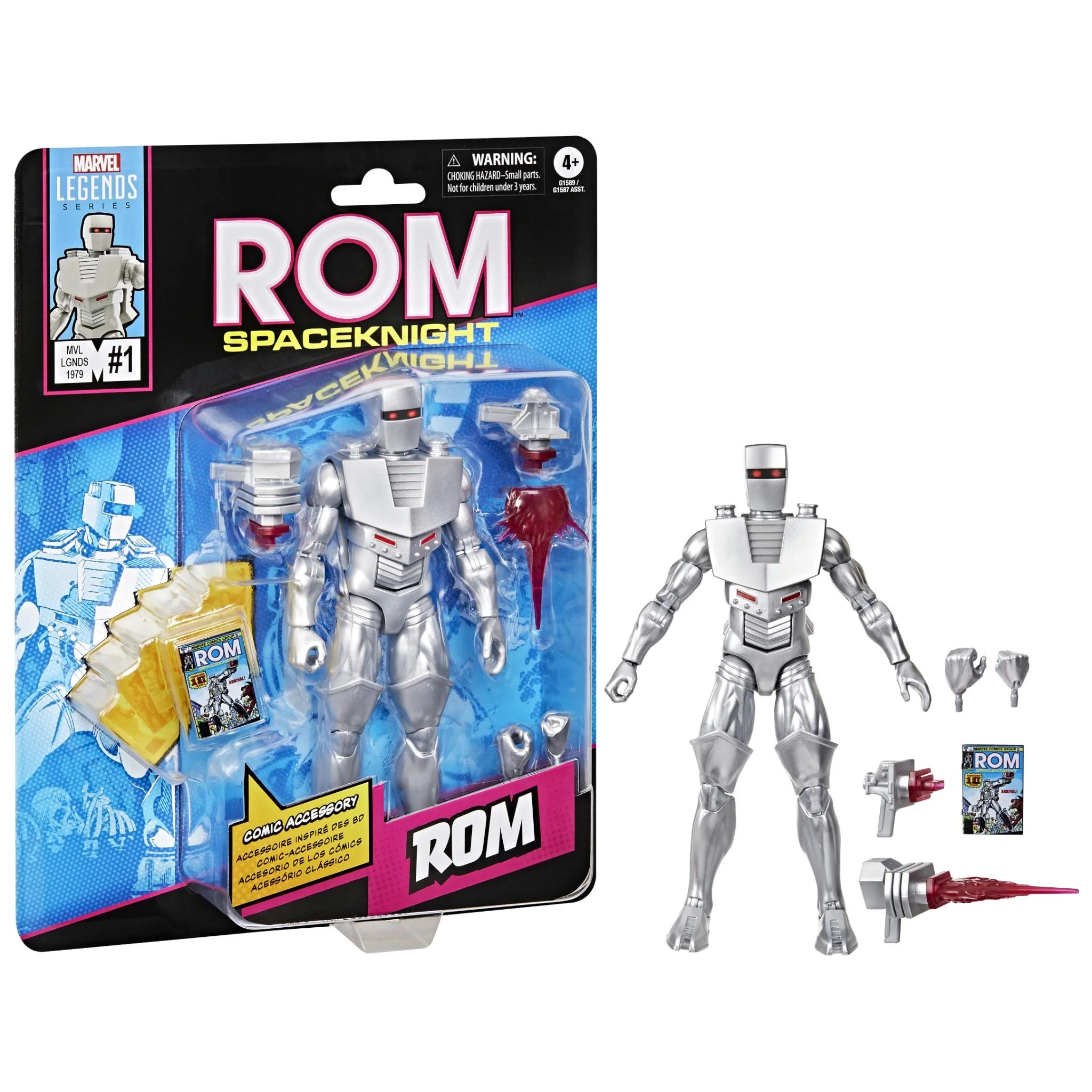 Marvel - Legends Series: Rom: Spaceknight Figure - Image 4