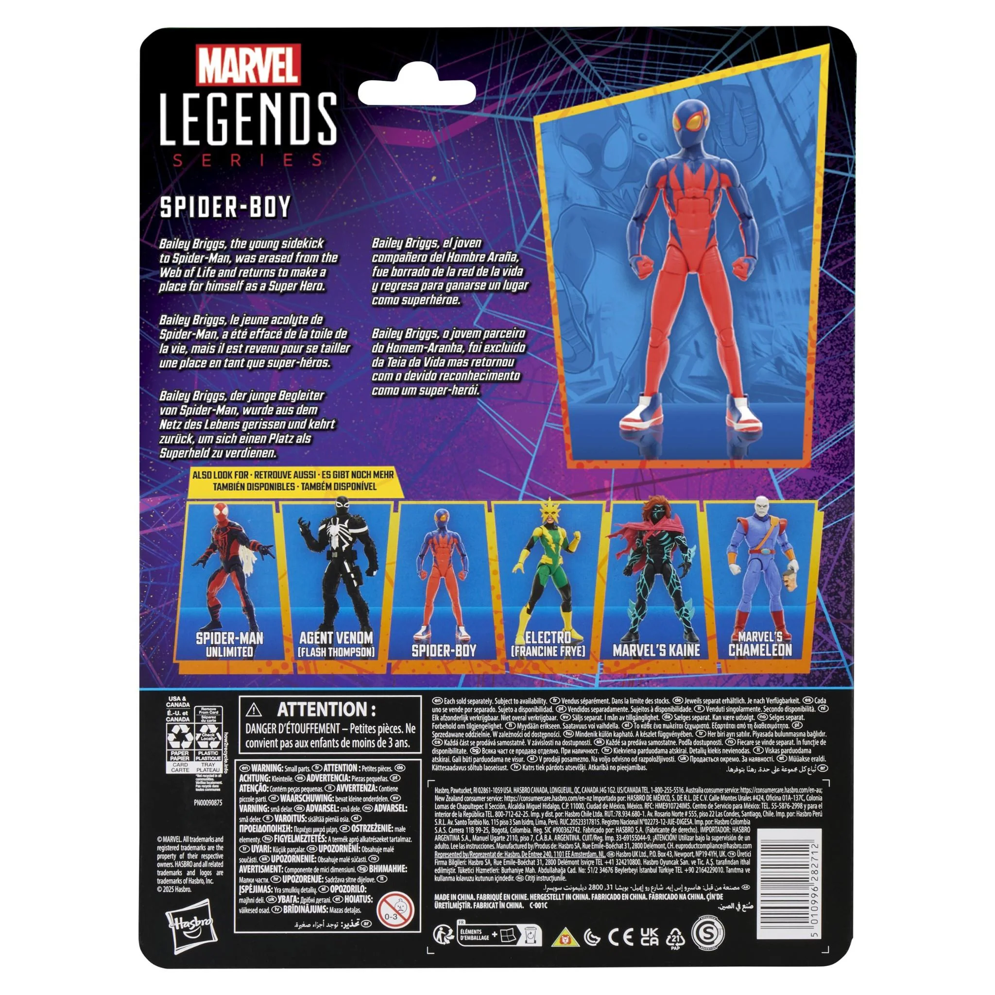 Marvel - Legends Series: Spider-Boy Figure - Image 6