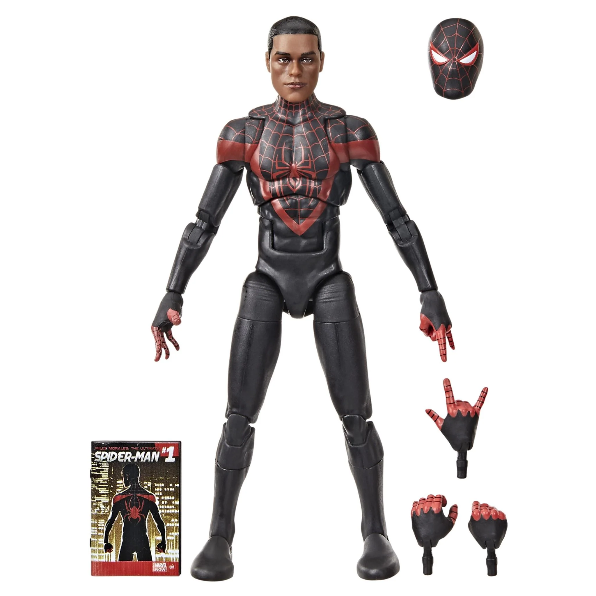Marvel - Legends Series: Ultimate Miles Morales Spider-Man Figure - Image 7