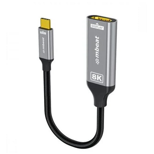 mbeat Tough Link 8K USB-C to HDMI Adapter (Space Grey)