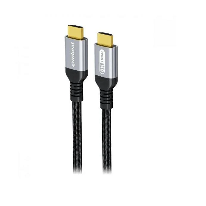 mbeat Tough Link Certified 8K HDMI Cable [3m] (Space Grey)