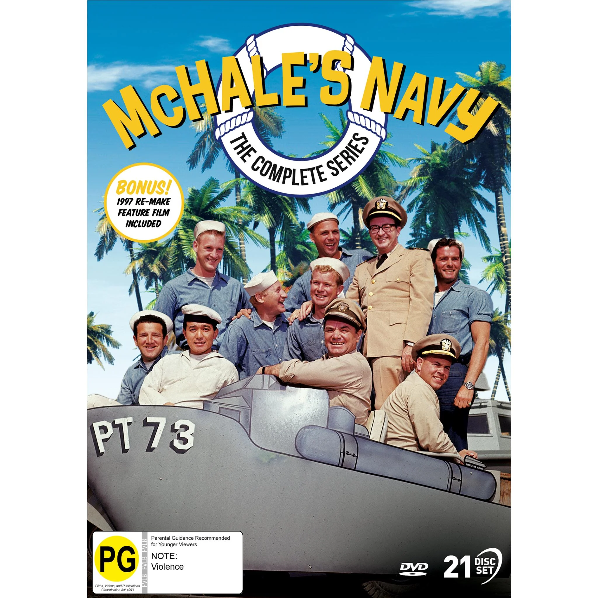 Mchale's Navy - The Complete Series + 1997 Film
