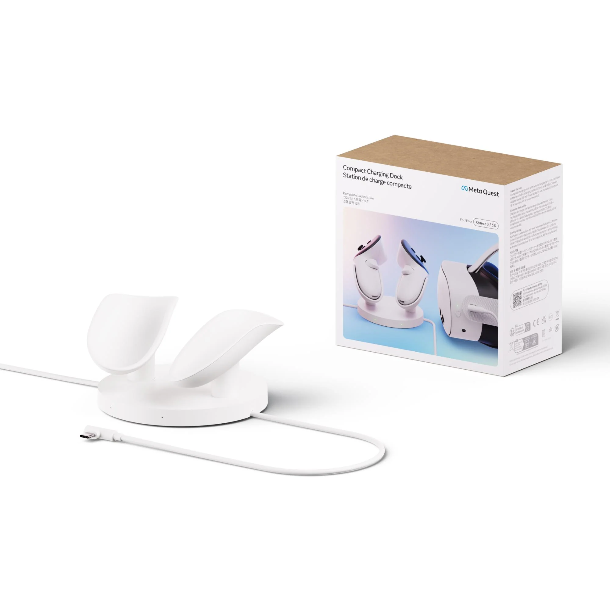 Meta Quest Compact Charging Dock for 3/3S - Image 6